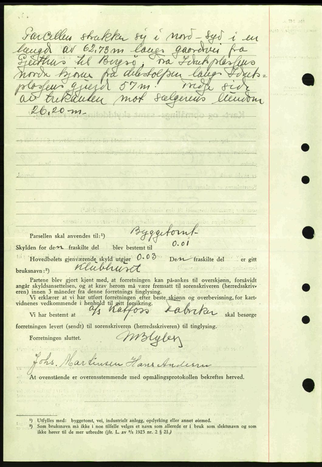 Eiker, Modum og Sigdal sorenskriveri, SAKO/A-123/G/Ga/Gab/L0034: Mortgage book no. A4, 1936-1937, Diary no: : 101/1937