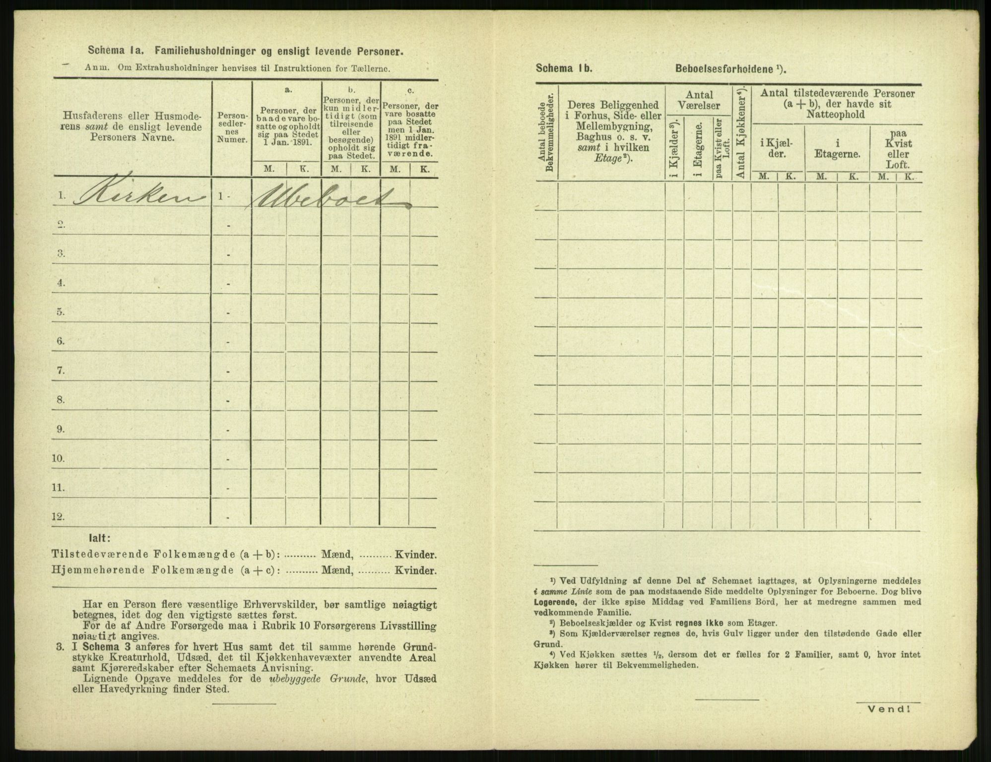 RA, 1891 census for 0802 Langesund, 1891, p. 497