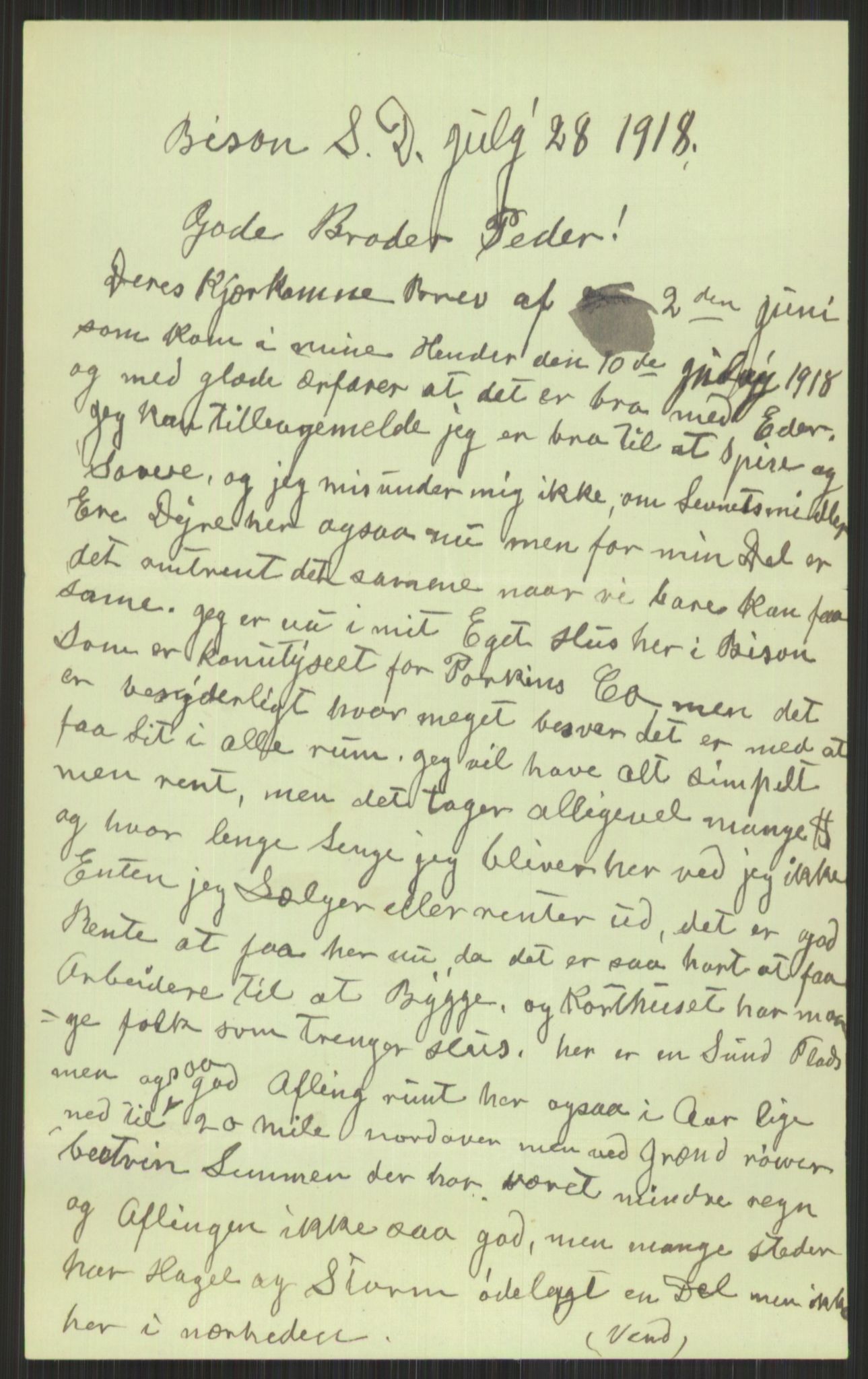 Samlinger til kildeutgivelse, Amerikabrevene, AV/RA-EA-4057/F/L0014: Innlån fra Oppland: Nyberg - Slettahaugen, 1838-1914, p. 687