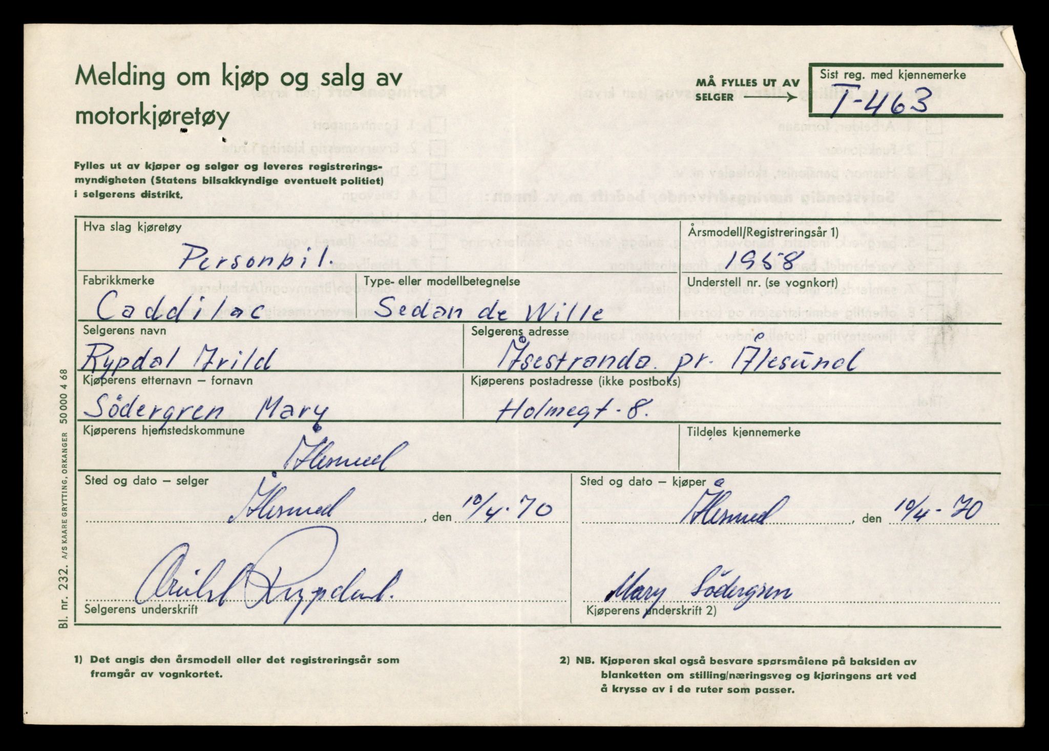 Møre og Romsdal vegkontor - Ålesund trafikkstasjon, SAT/A-4099/F/Fe/L0005: Registreringskort for kjøretøy T 443 - T 546, 1927-1998, p. 1941