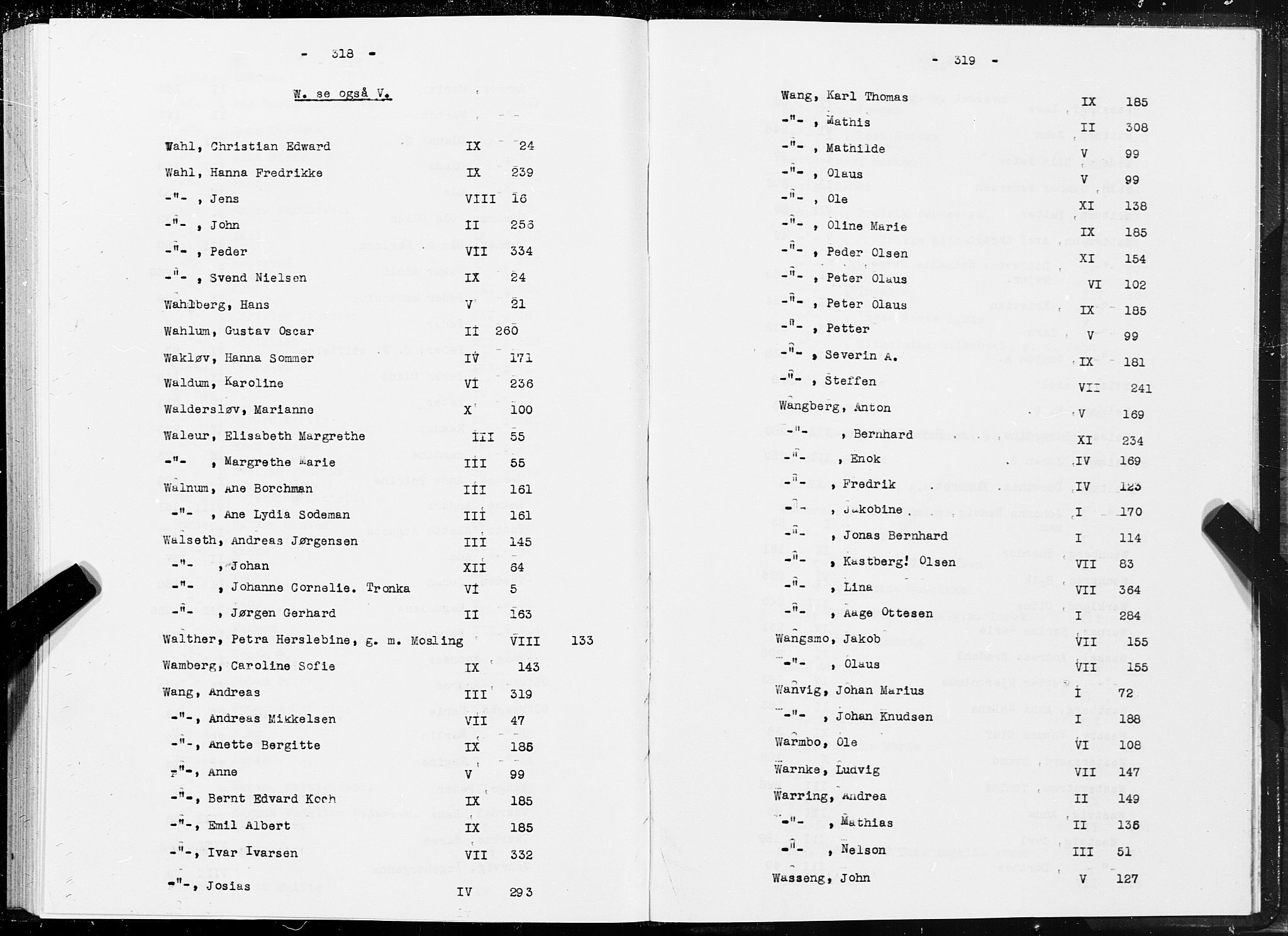 SAT, 1875 census for 1601 Trondheim, 1875, p. 318-319