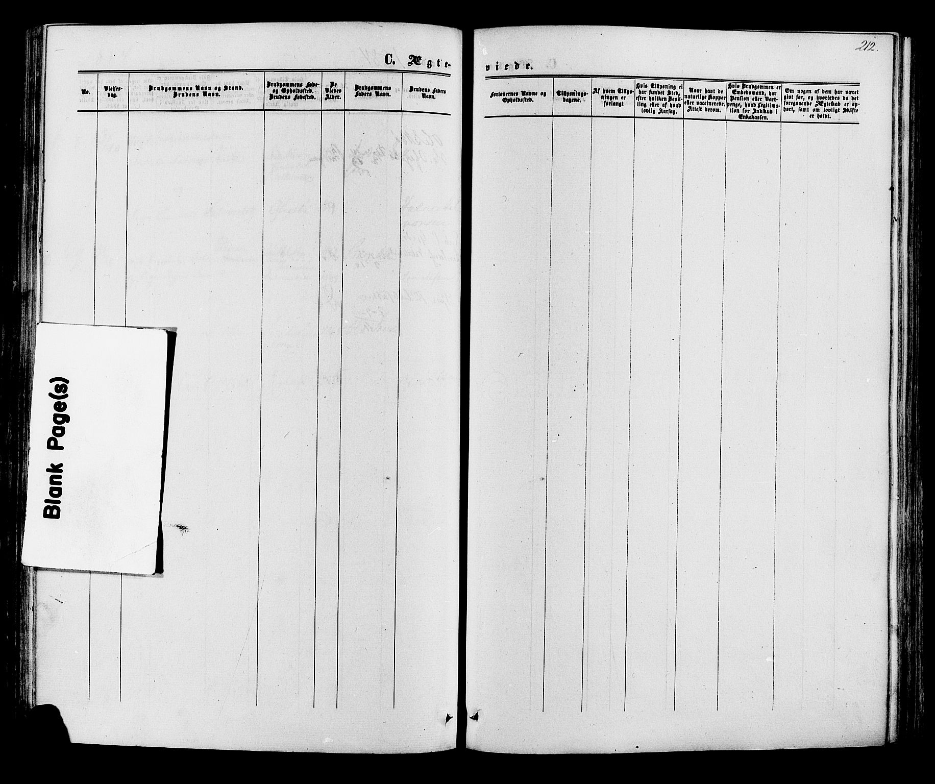 Lom prestekontor, SAH/PREST-070/K/L0007: Parish register (official) no. 7, 1863-1884, p. 212