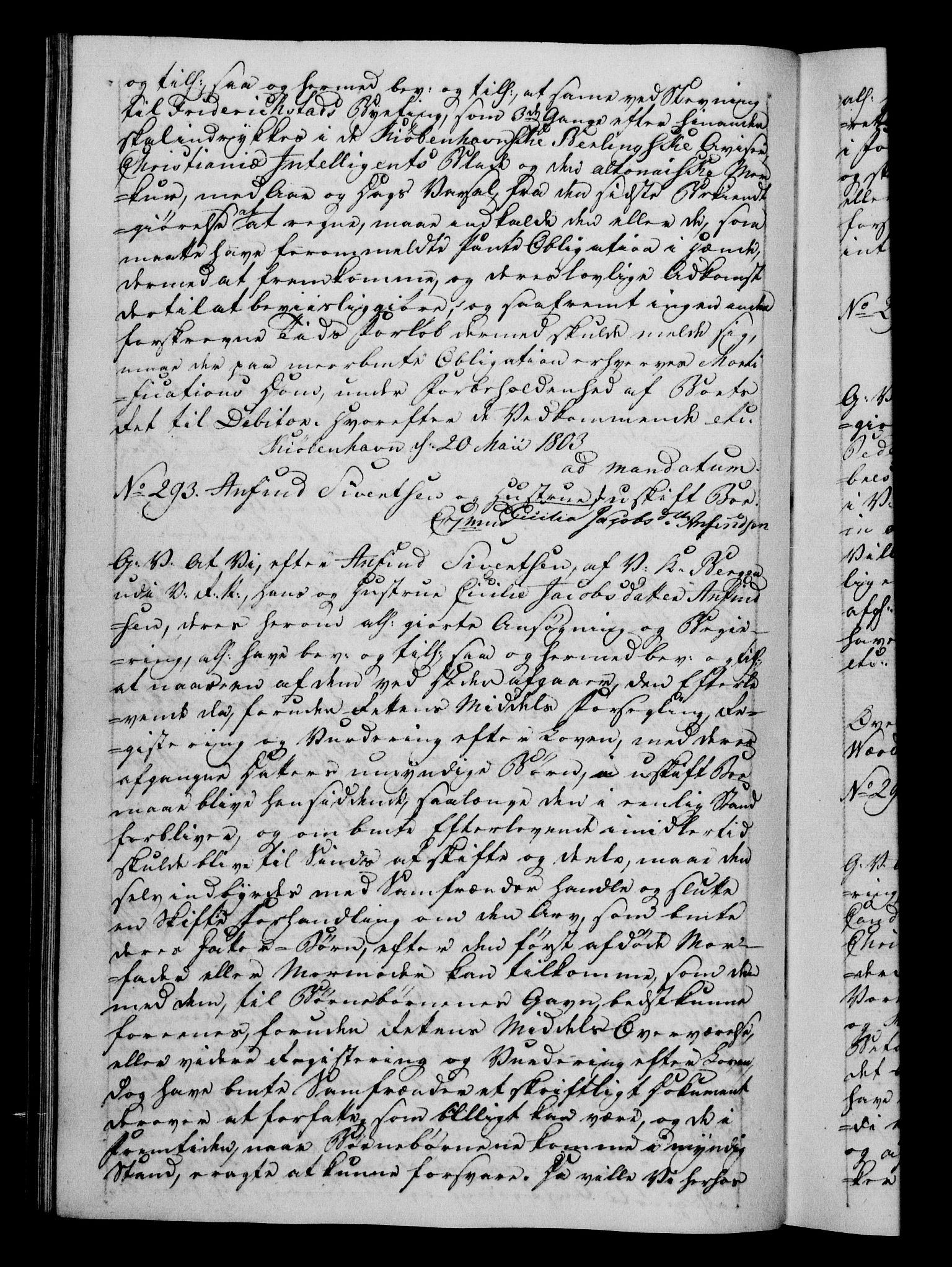 Danske Kanselli 1800-1814, RA/EA-3024/H/Hf/Hfb/Hfba/L0002: Registranter, 1802-1804, p. 148b