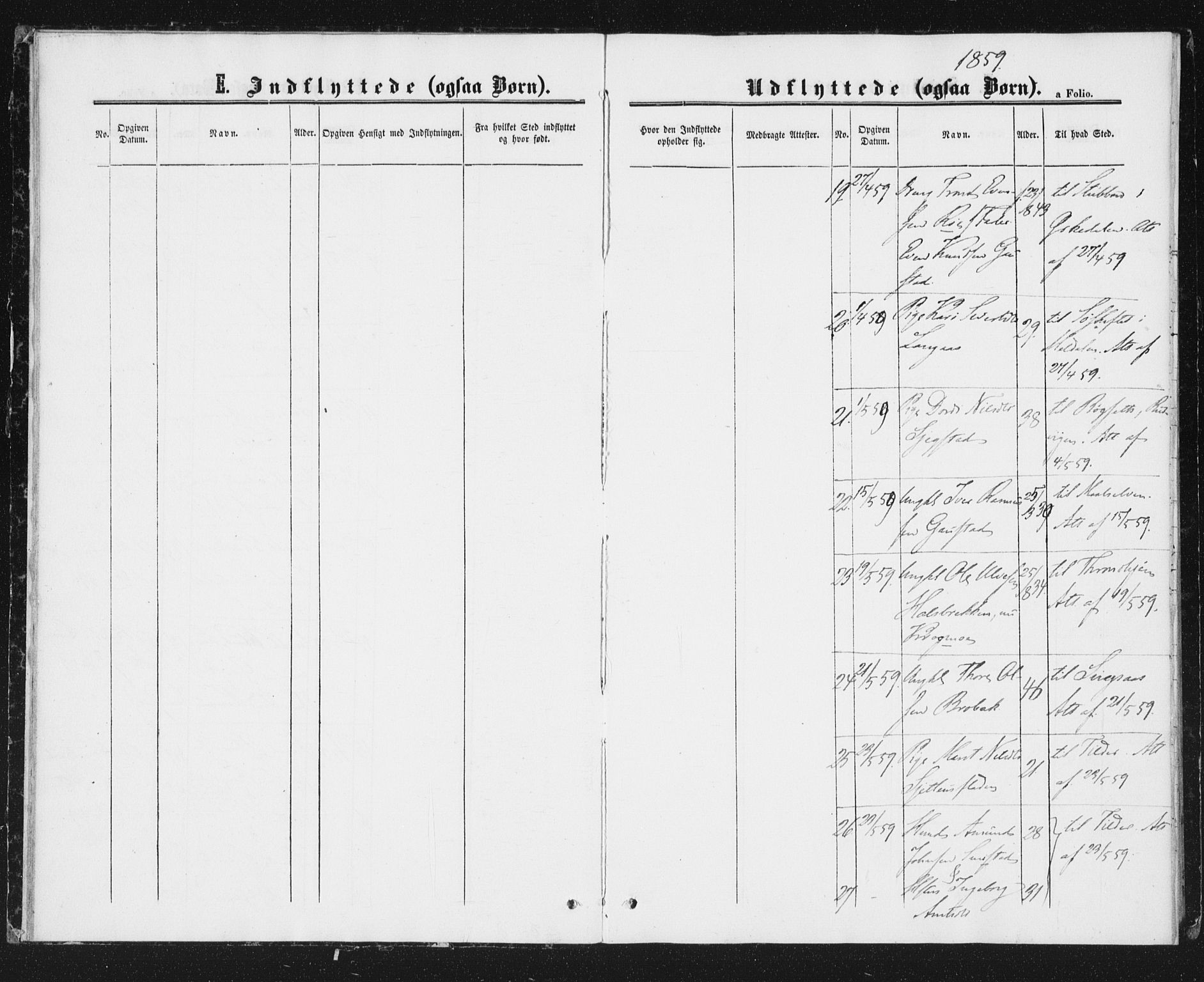 Ministerialprotokoller, klokkerbøker og fødselsregistre - Sør-Trøndelag, SAT/A-1456/691/L1078: Parish register (official) no. 691A10, 1858-1861