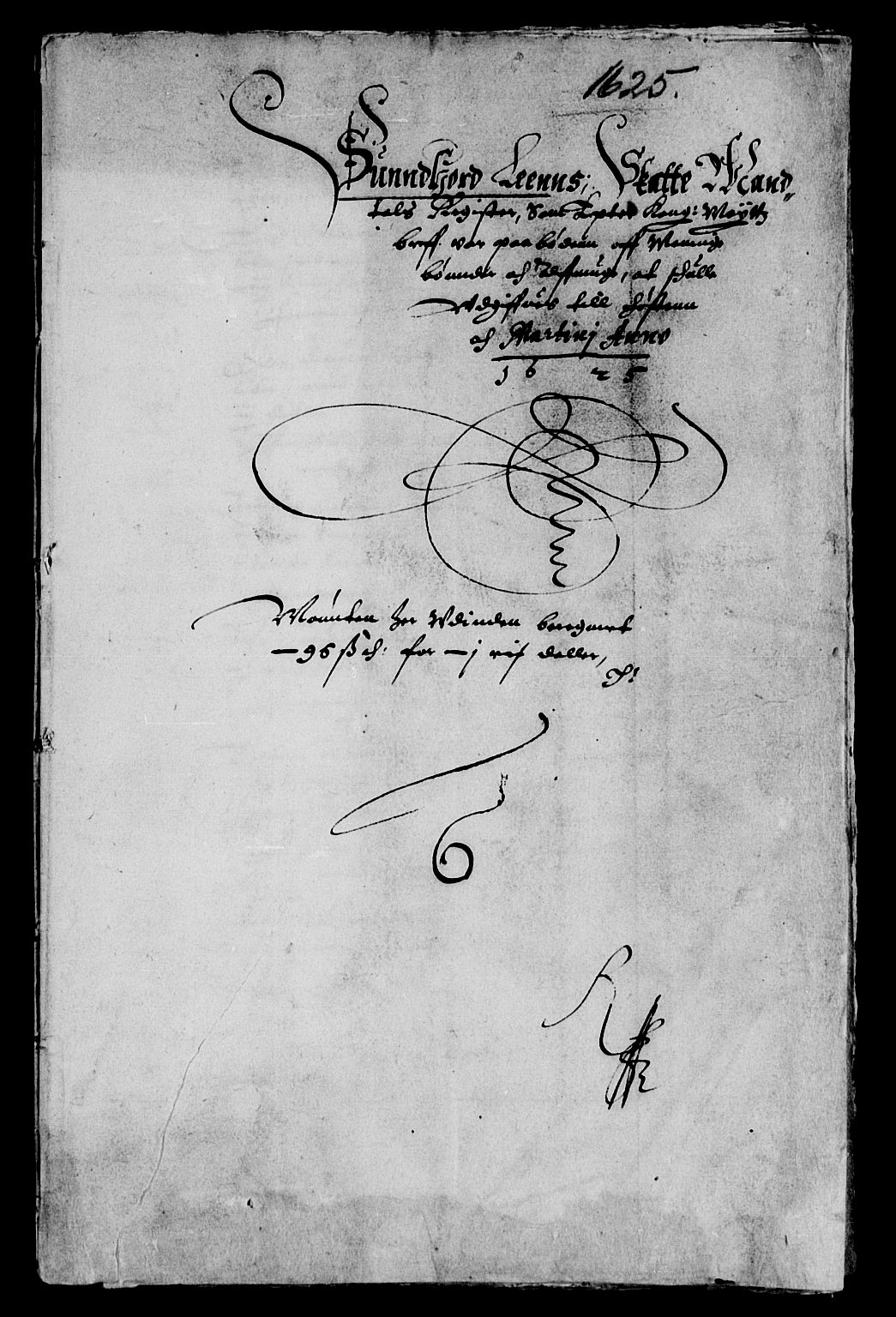 Rentekammeret inntil 1814, Reviderte regnskaper, Lensregnskaper, RA/EA-5023/R/Rb/Rbt/L0040: Bergenhus len, 1625-1627