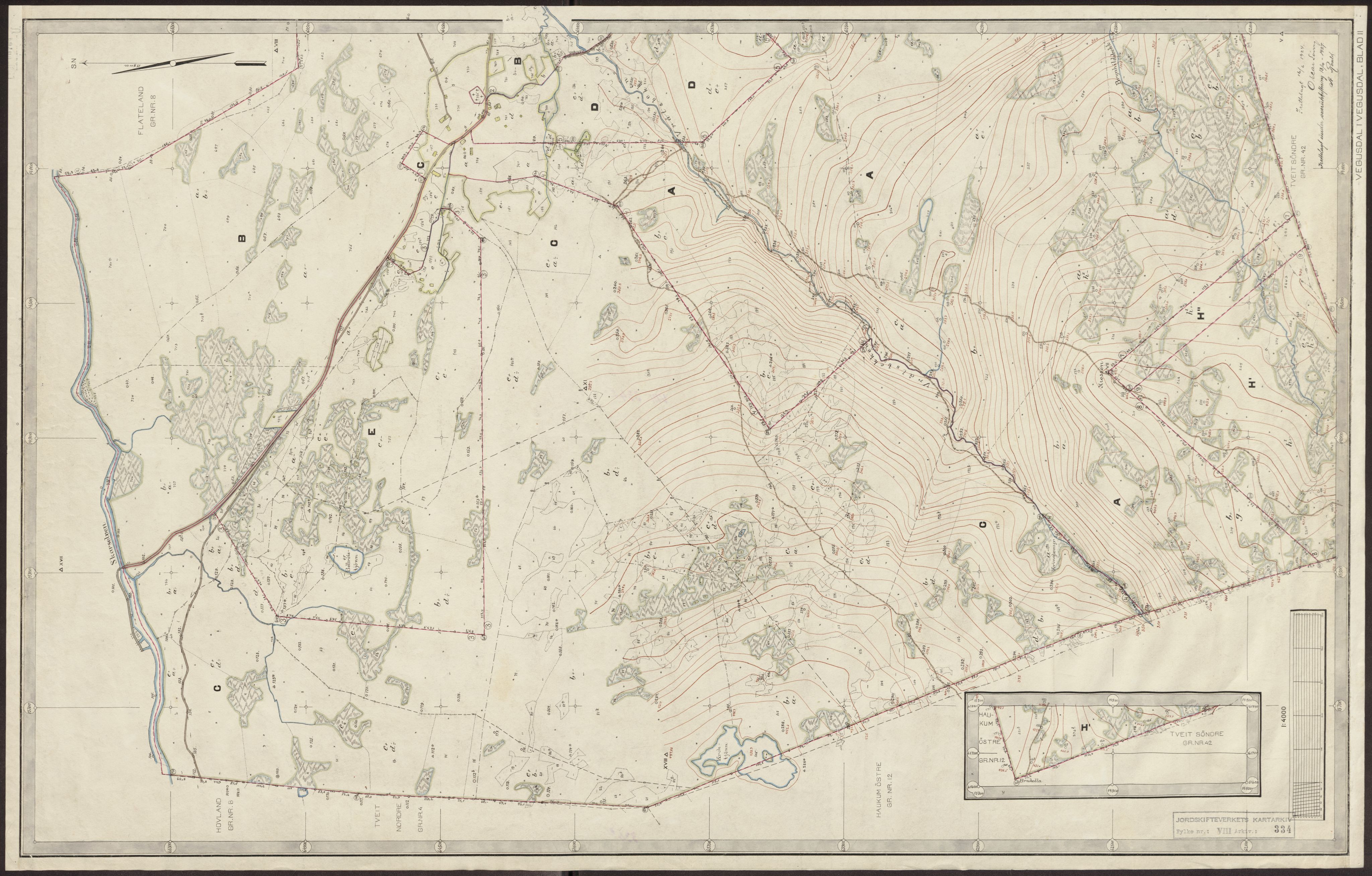 Jordskifteverkets kartarkiv, RA/S-3929/T, 1859-1988, p. 434