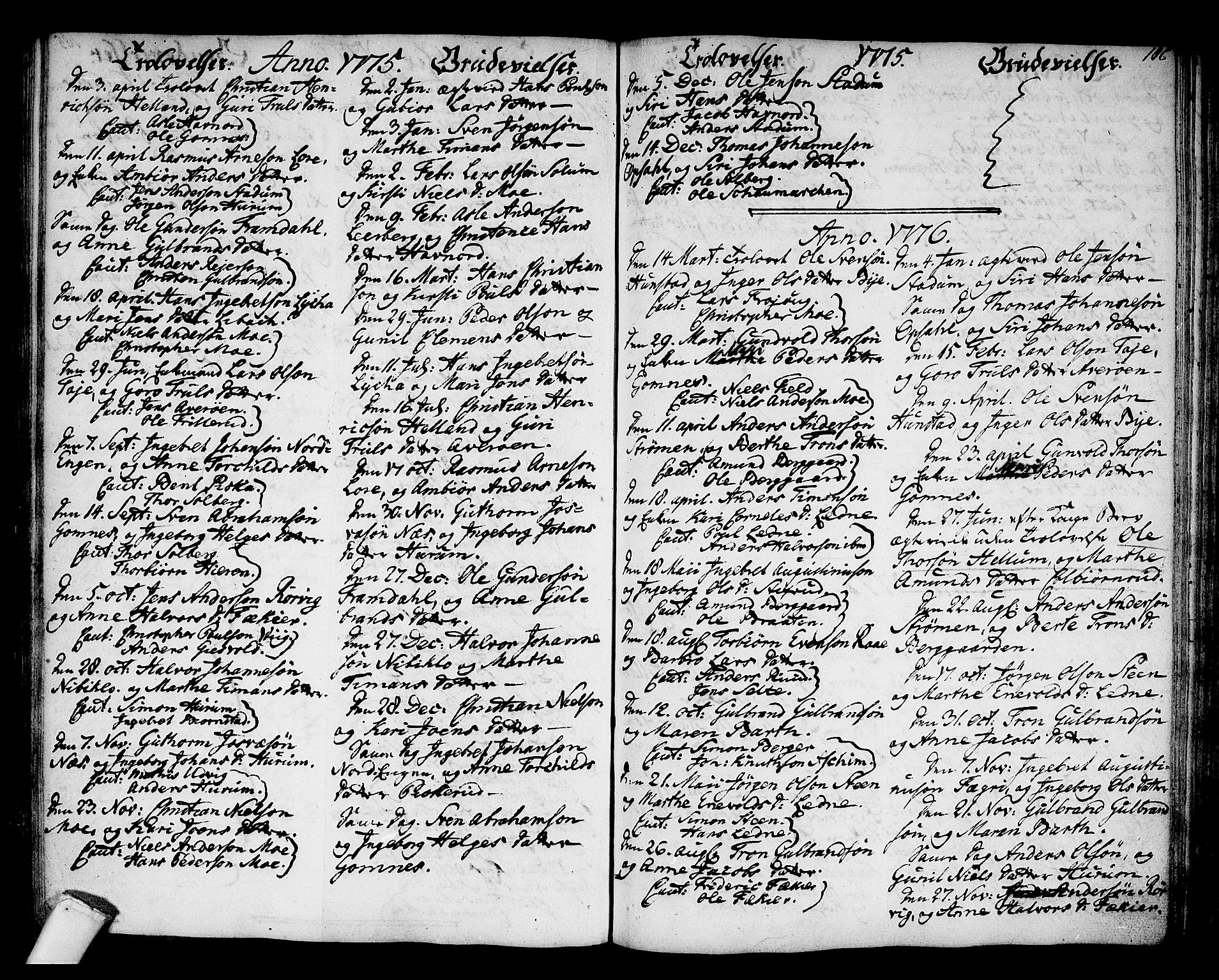 Hole kirkebøker, SAKO/A-228/F/Fa/L0002: Parish register (official) no. I 2, 1766-1814, p. 186