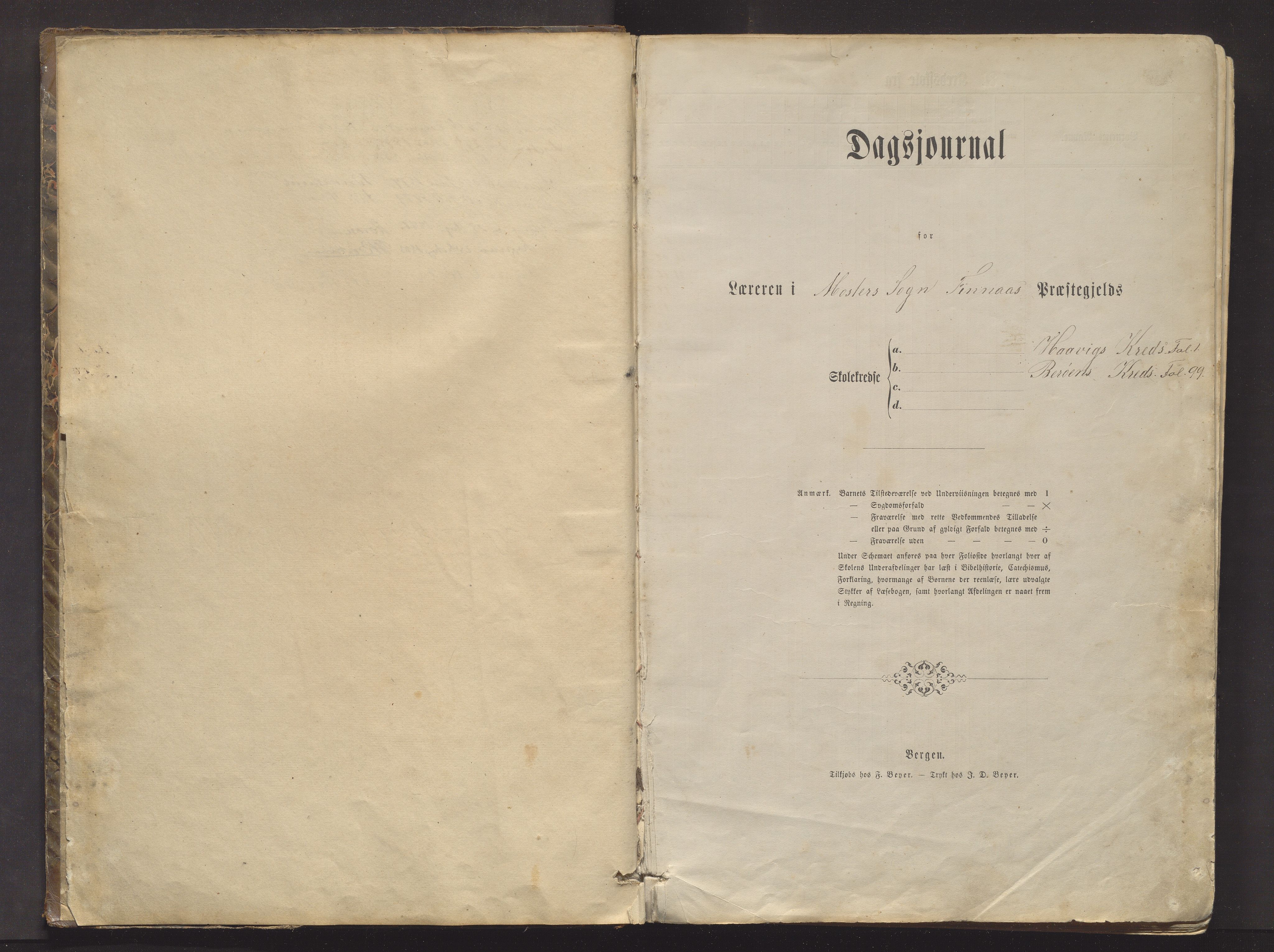 Moster kommune. Barneskulane, IKAH/1218b-231/F/Fb/L0002: Skuleprotokoll for Foldrøy, Håvik, Børsøy, Spissøy og Grutle skular, 1867-1886