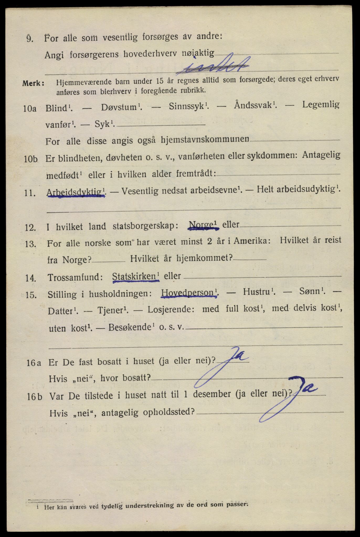 SAKO, 1920 census for Hønefoss, 1920, p. 3835