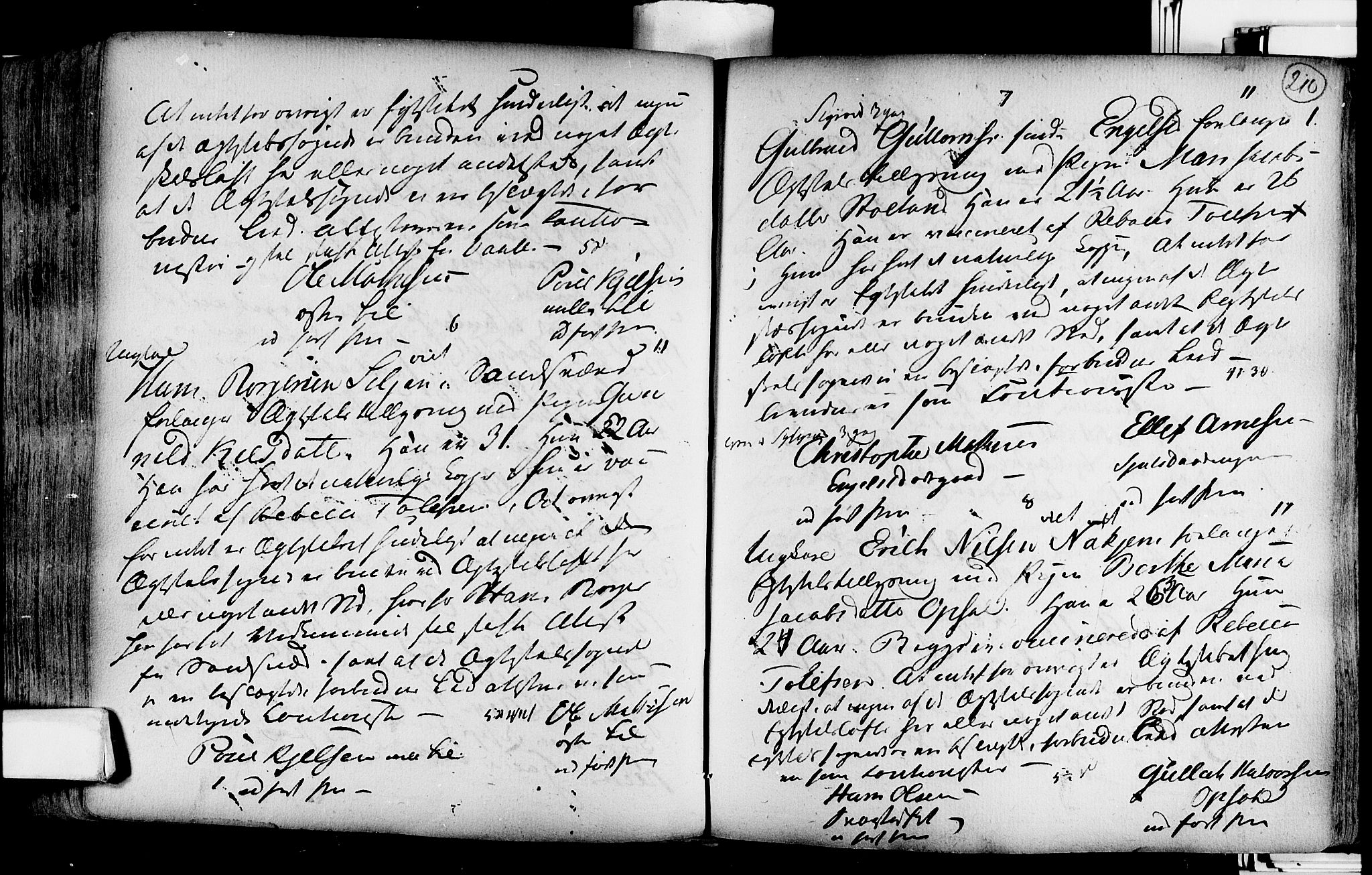 Lardal kirkebøker, SAKO/A-350/F/Fa/L0004: Parish register (official) no. i 4, 1733-1815, p. 210