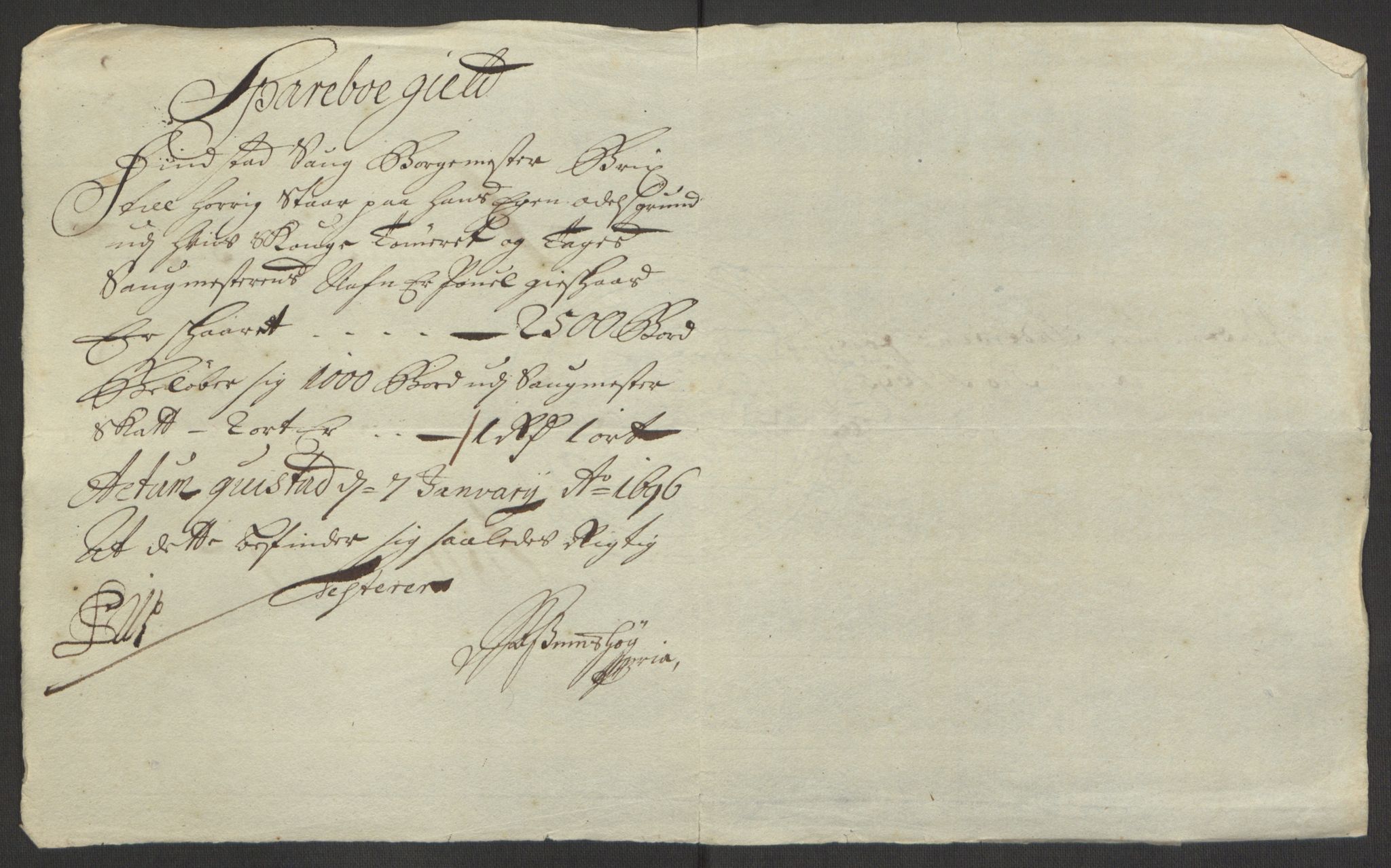 Rentekammeret inntil 1814, Reviderte regnskaper, Fogderegnskap, RA/EA-4092/R63/L4309: Fogderegnskap Inderøy, 1695-1697, p. 18