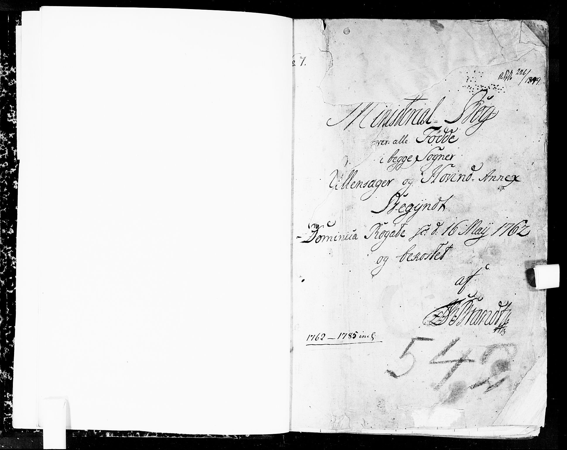 Ullensaker prestekontor Kirkebøker, SAO/A-10236a/F/Fa/L0006: Parish register (official) no. I 6, 1762-1785