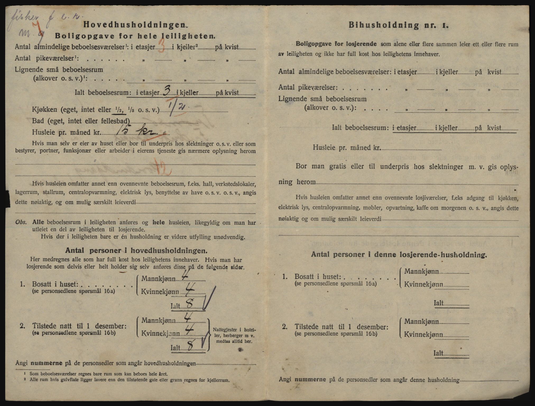 SATØ, 1920 census for Tromsø, 1920, p. 3710