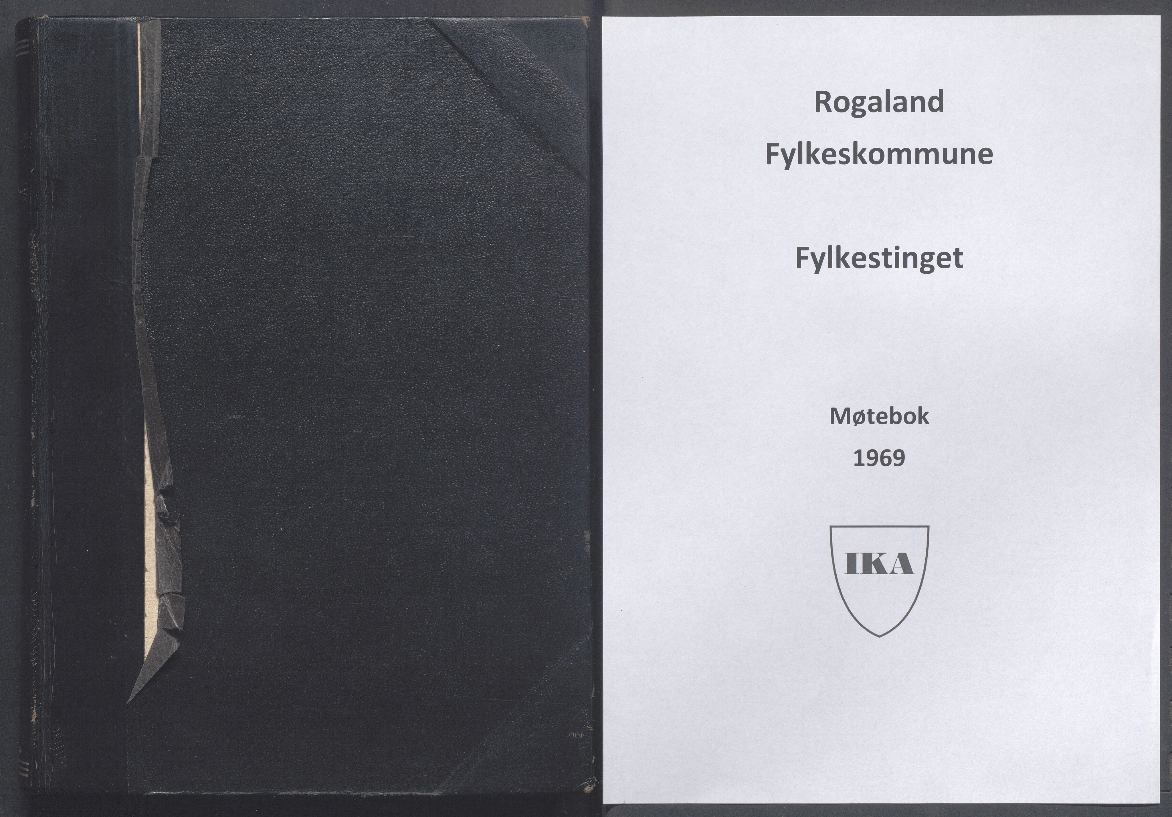 Rogaland fylkeskommune - Fylkesrådmannen , IKAR/A-900/A/Aa/Aaa/L0089: Møtebok , 1969