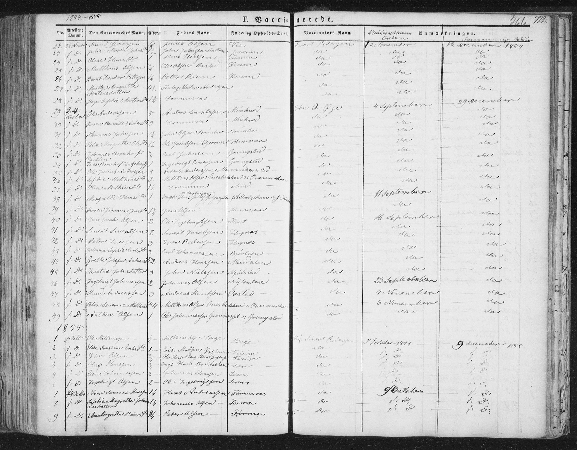 Ministerialprotokoller, klokkerbøker og fødselsregistre - Nord-Trøndelag, AV/SAT-A-1458/758/L0513: Parish register (official) no. 758A02 /1, 1839-1868, p. 266