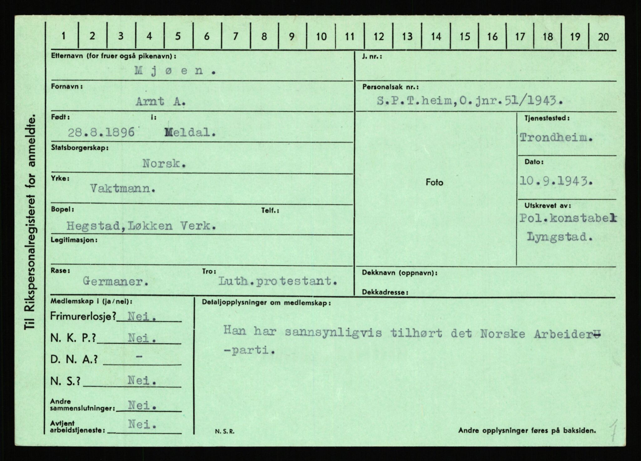 Statspolitiet - Hovedkontoret / Osloavdelingen, AV/RA-S-1329/C/Ca/L0010: Lind - Moksnes, 1943-1945, p. 4315