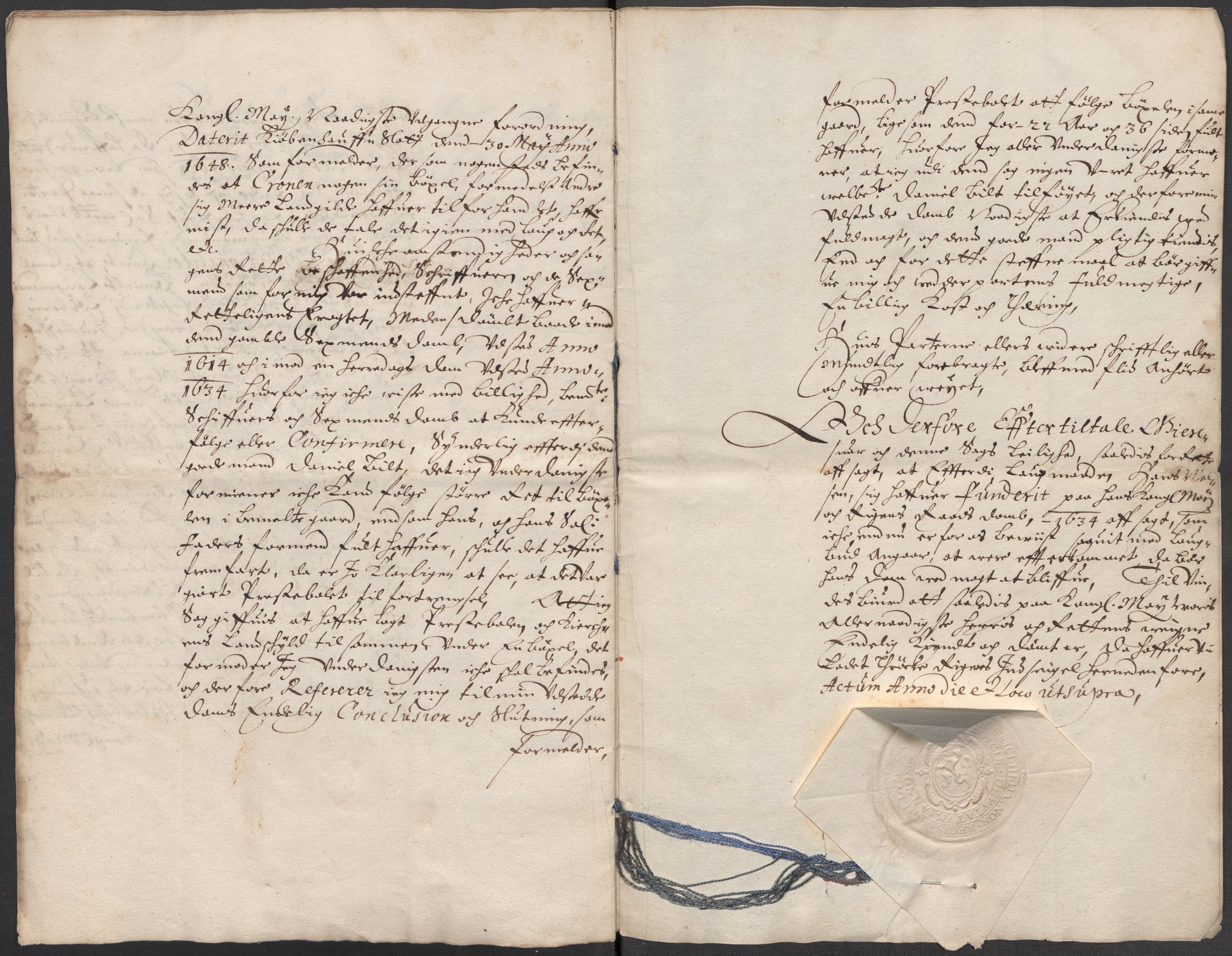 Riksarkivets diplomsamling, AV/RA-EA-5965/F15/L0004: Prestearkiv - Østfold, 1577-1709, p. 198