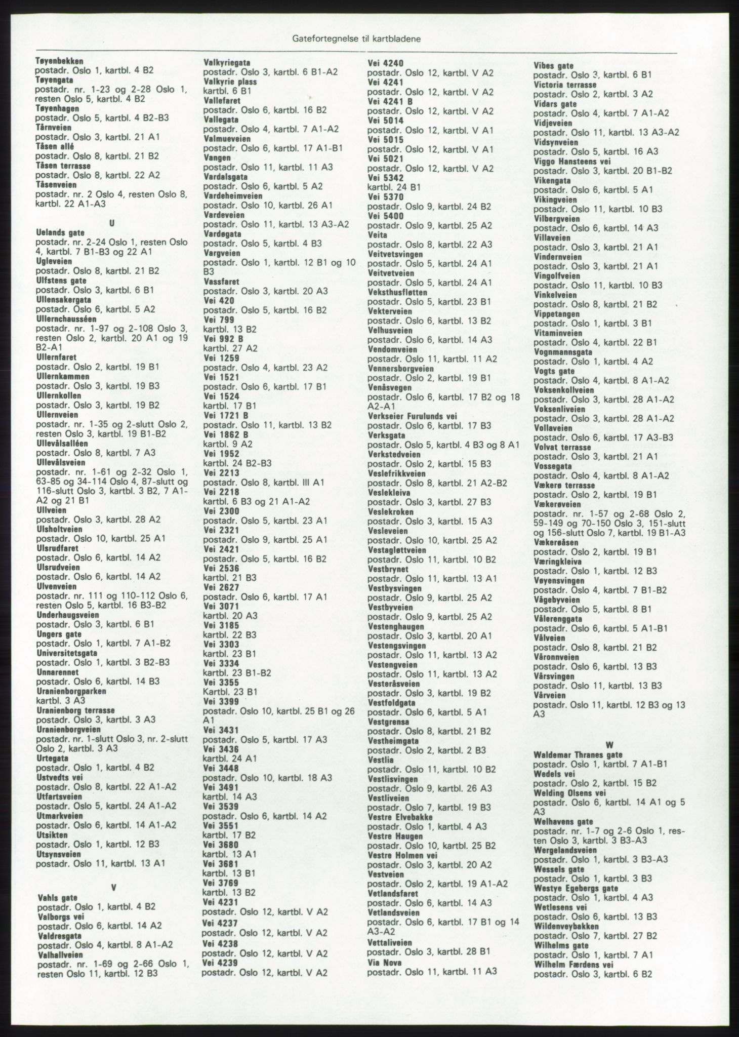 Kristiania/Oslo adressebok, PUBL/-, 1980-1981