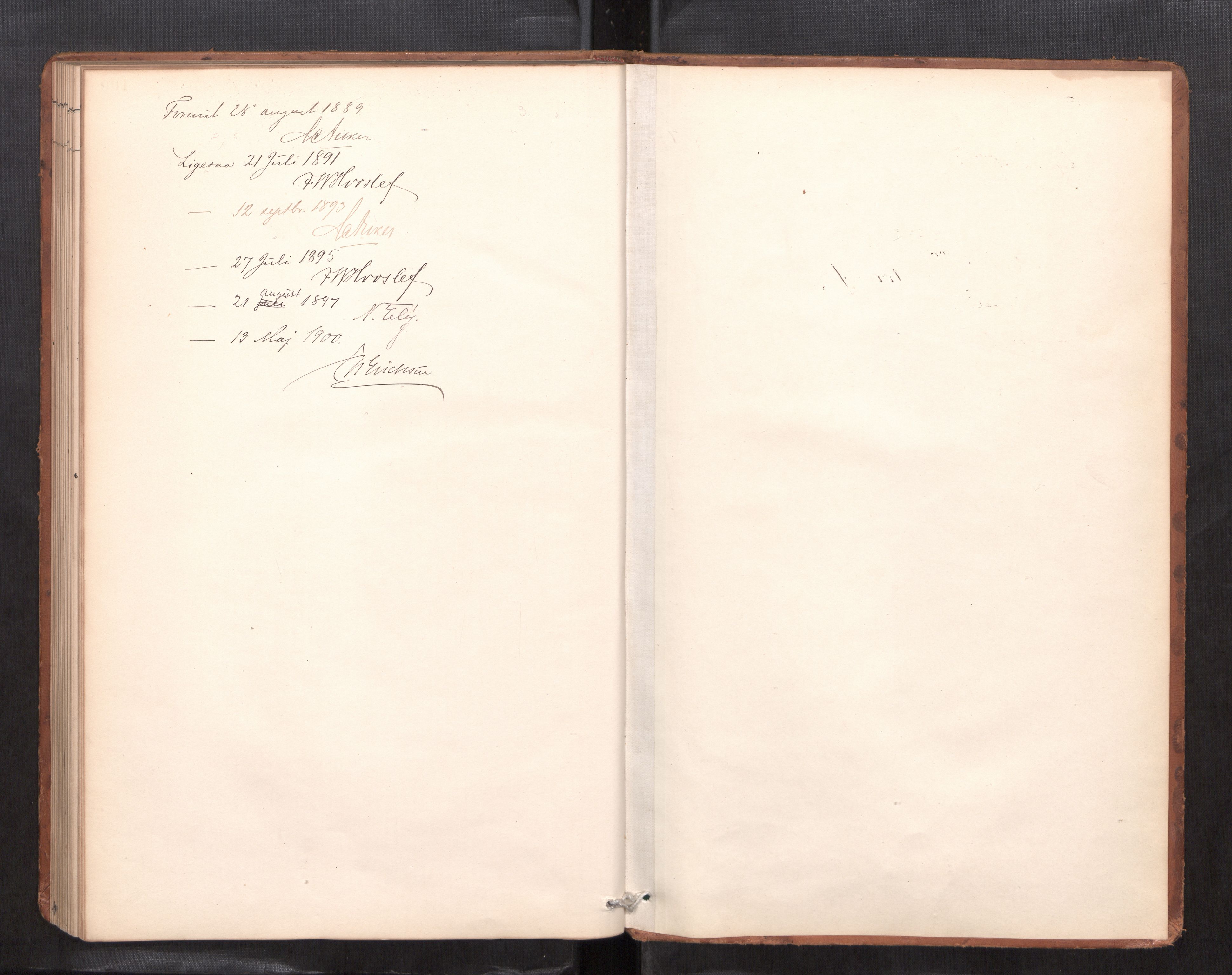 Ministerialprotokoller, klokkerbøker og fødselsregistre - Møre og Romsdal, AV/SAT-A-1454/511/L0145: Diary records no. 511---, 1887-1901