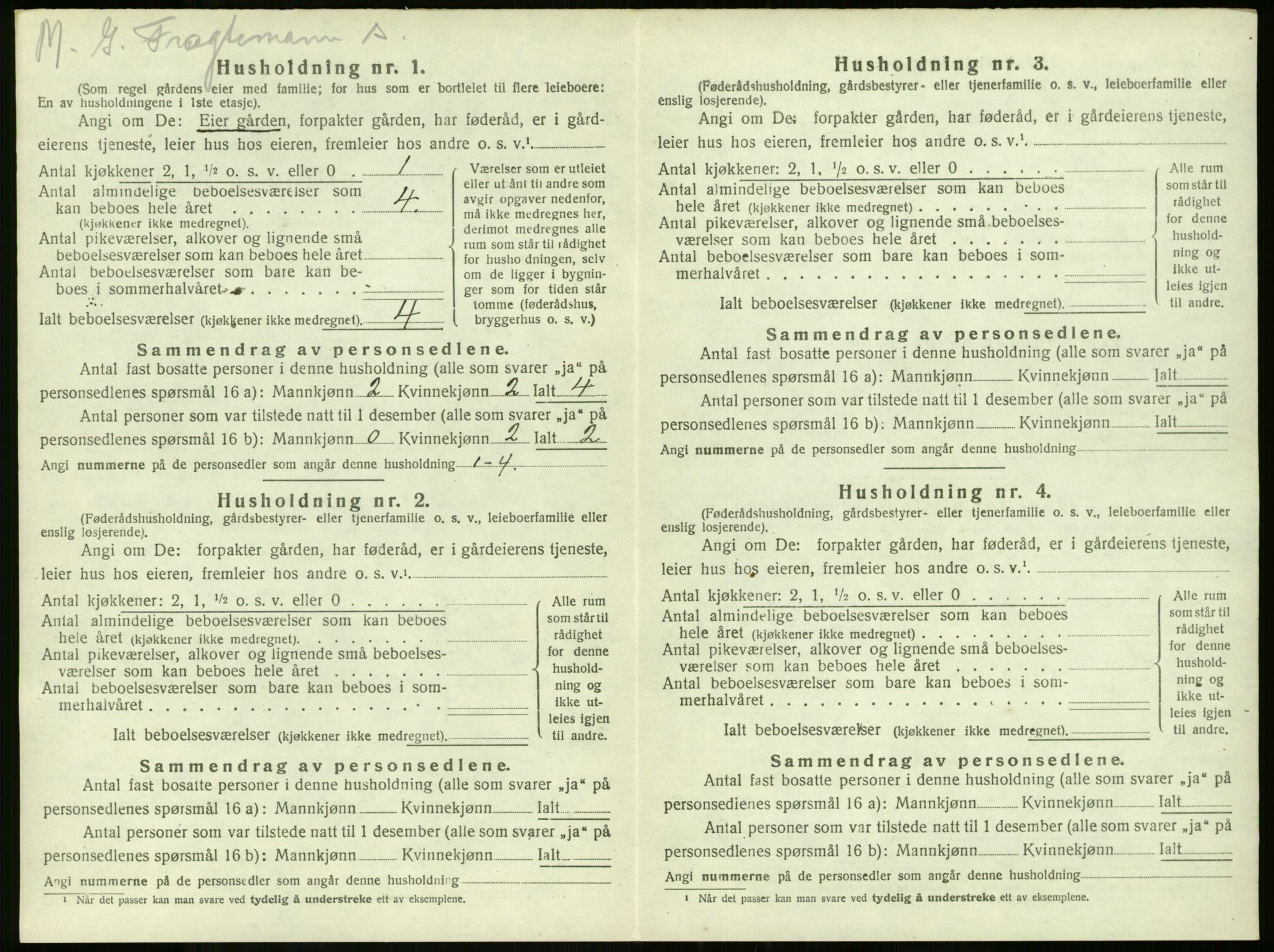 SAKO, 1920 census for Stokke, 1920, p. 1008