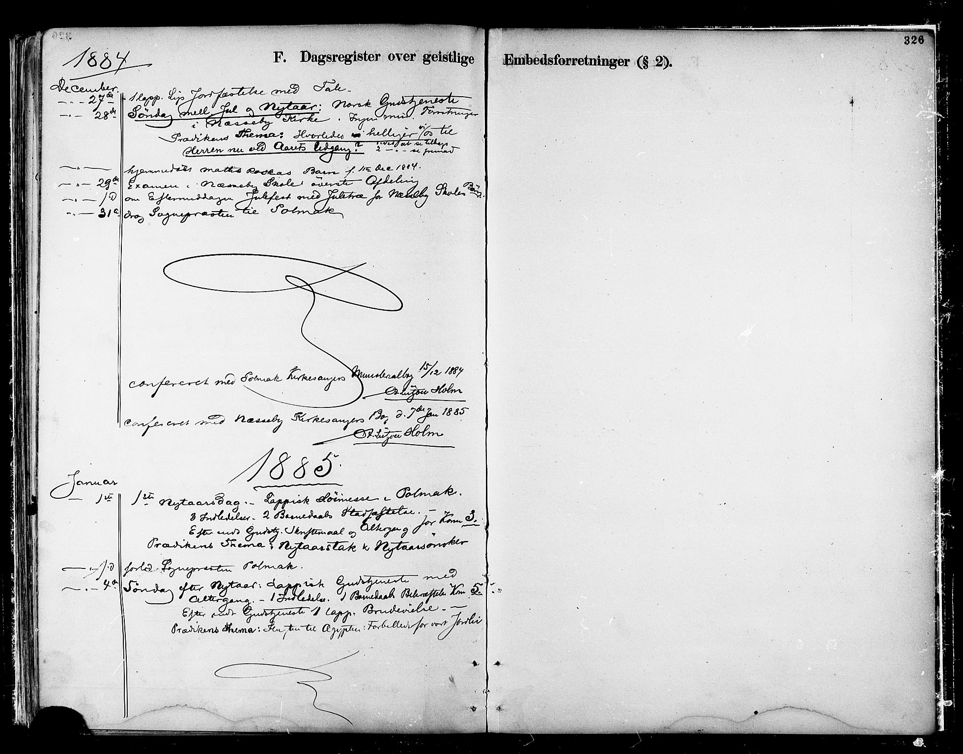 Nesseby sokneprestkontor, SATØ/S-1330/H/Ha/L0004kirke: Parish register (official) no. 4, 1877-1884, p. 326