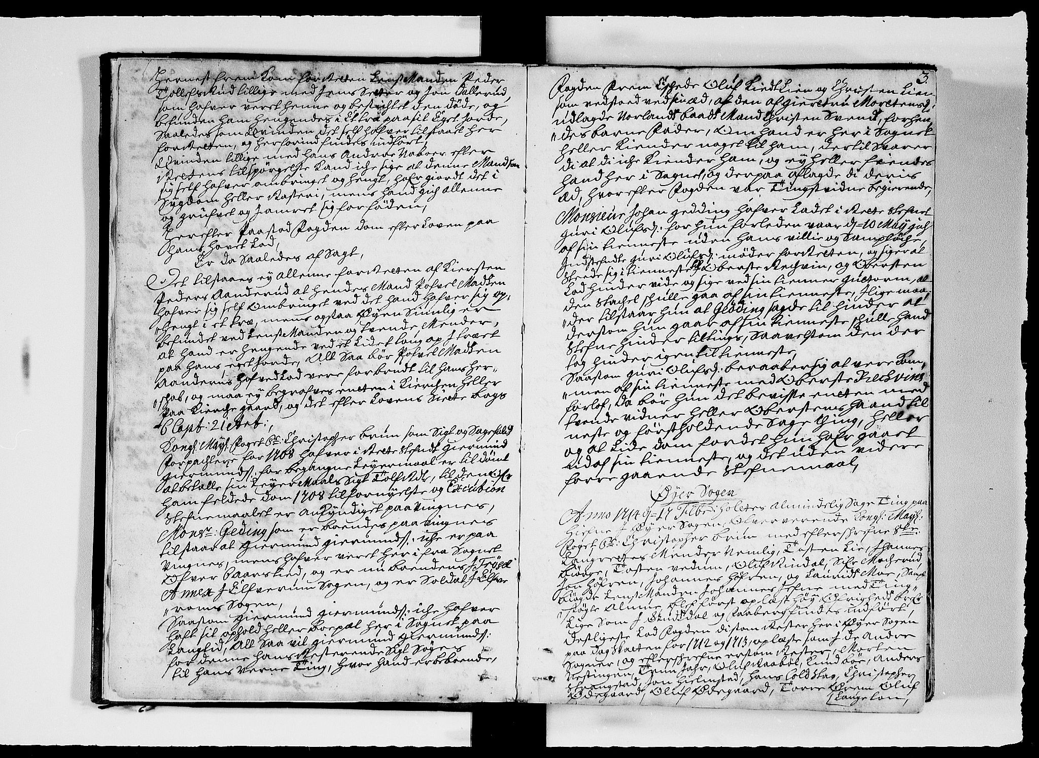 Sorenskriverier i Gudbrandsdalen, SAH/TING-036/G/Gb/Gbc/L0005: Tingbok - Nord- og Sør-Gudbrandsdal, 1714-1716, p. 2b-3a