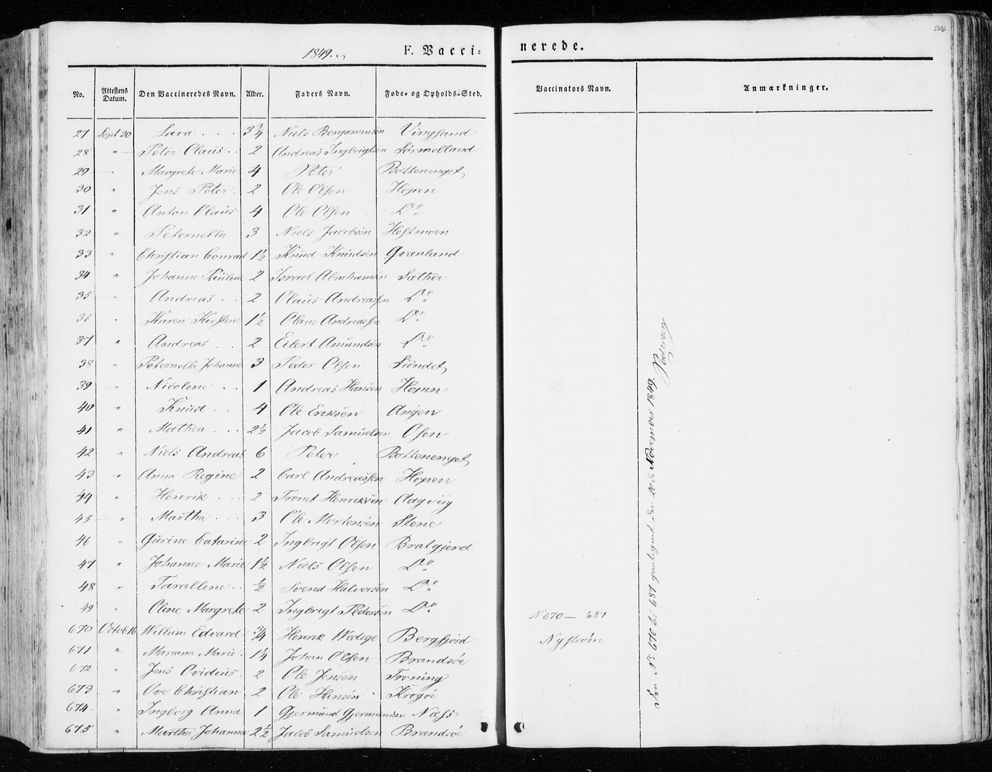 Ministerialprotokoller, klokkerbøker og fødselsregistre - Sør-Trøndelag, SAT/A-1456/657/L0704: Parish register (official) no. 657A05, 1846-1857, p. 316