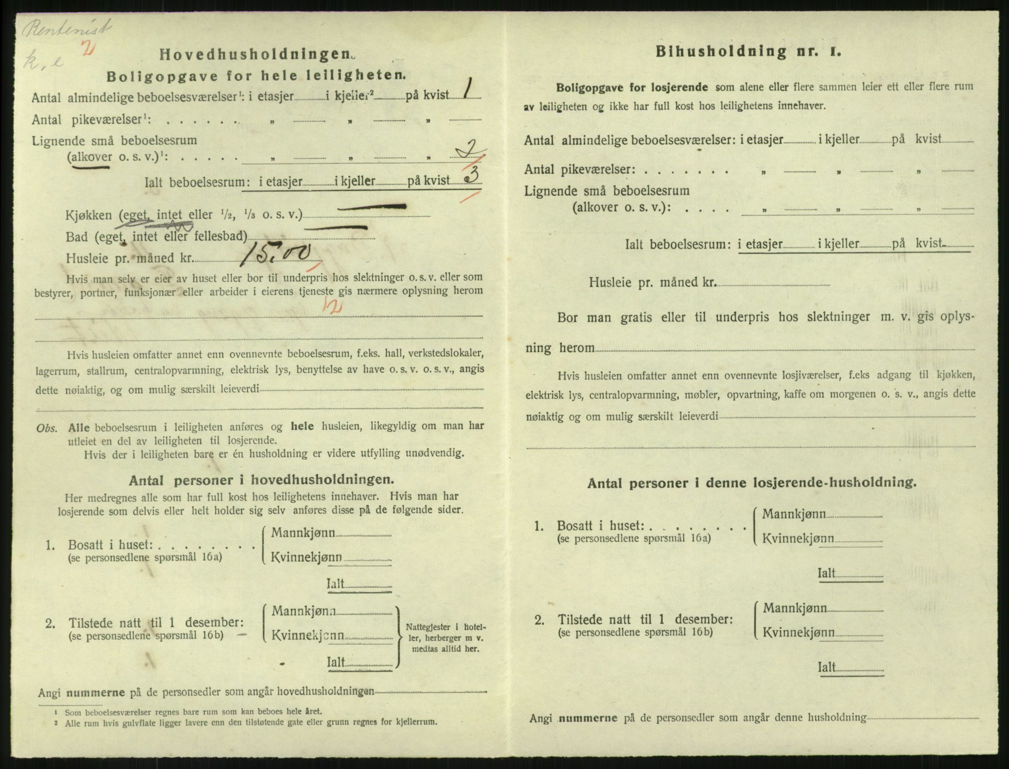 SAKO, 1920 census for Horten, 1920, p. 6076