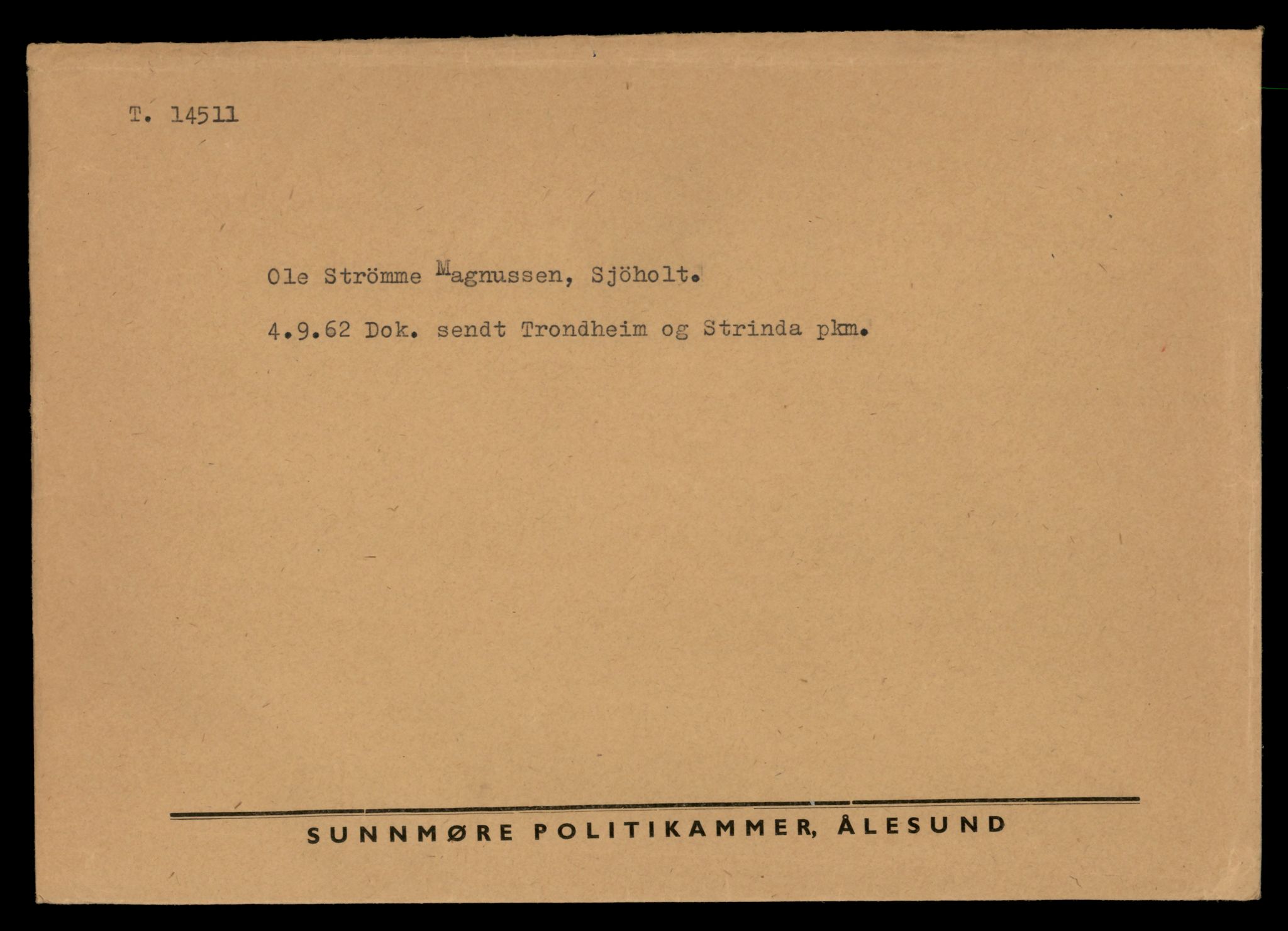 Møre og Romsdal vegkontor - Ålesund trafikkstasjon, AV/SAT-A-4099/F/Fe/L0046: Registreringskort for kjøretøy T 14445 - T 14579, 1927-1998
