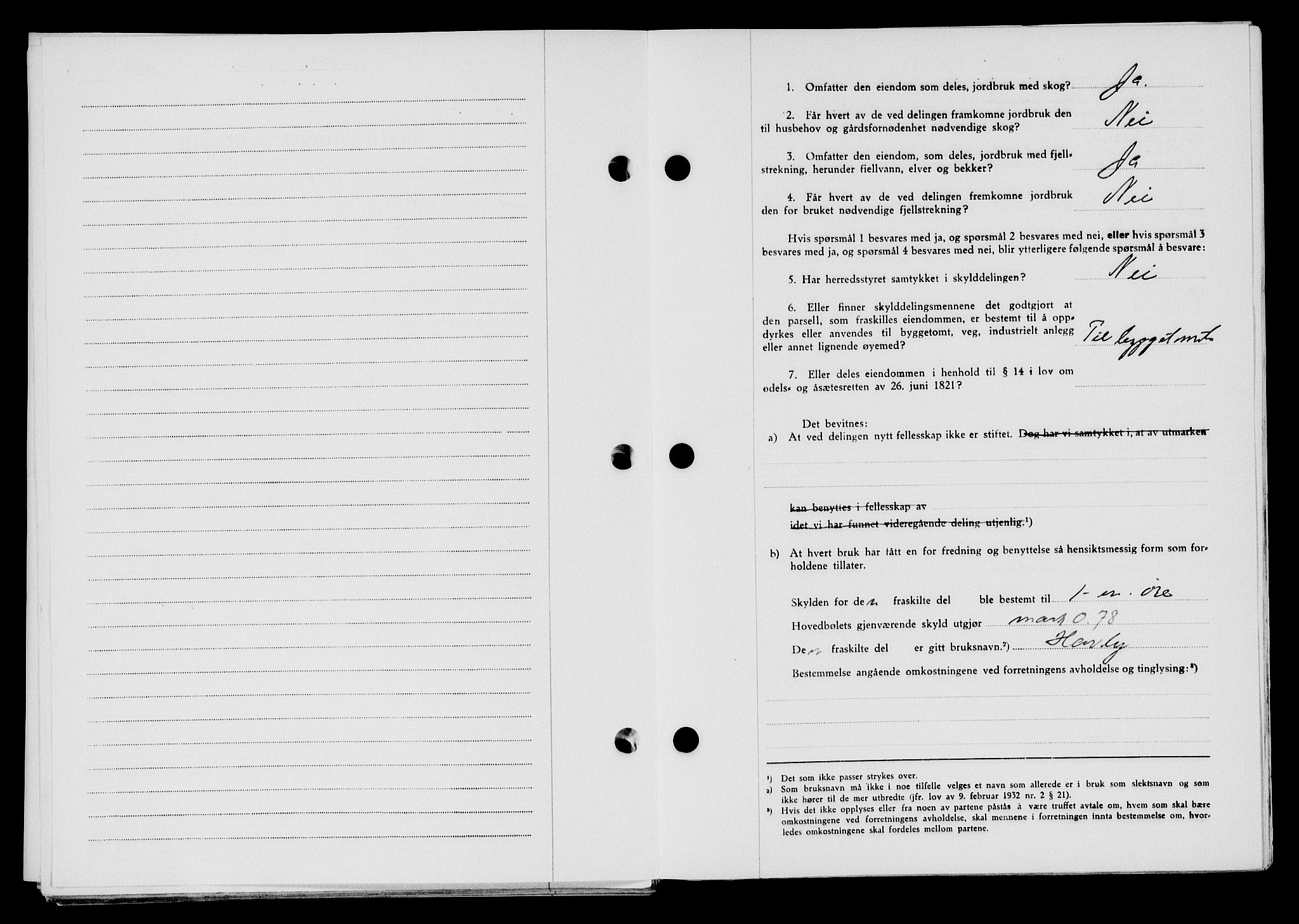 Flekkefjord sorenskriveri, SAK/1221-0001/G/Gb/Gba/L0063: Mortgage book no. A-11, 1947-1948, Diary no: : 442/1948