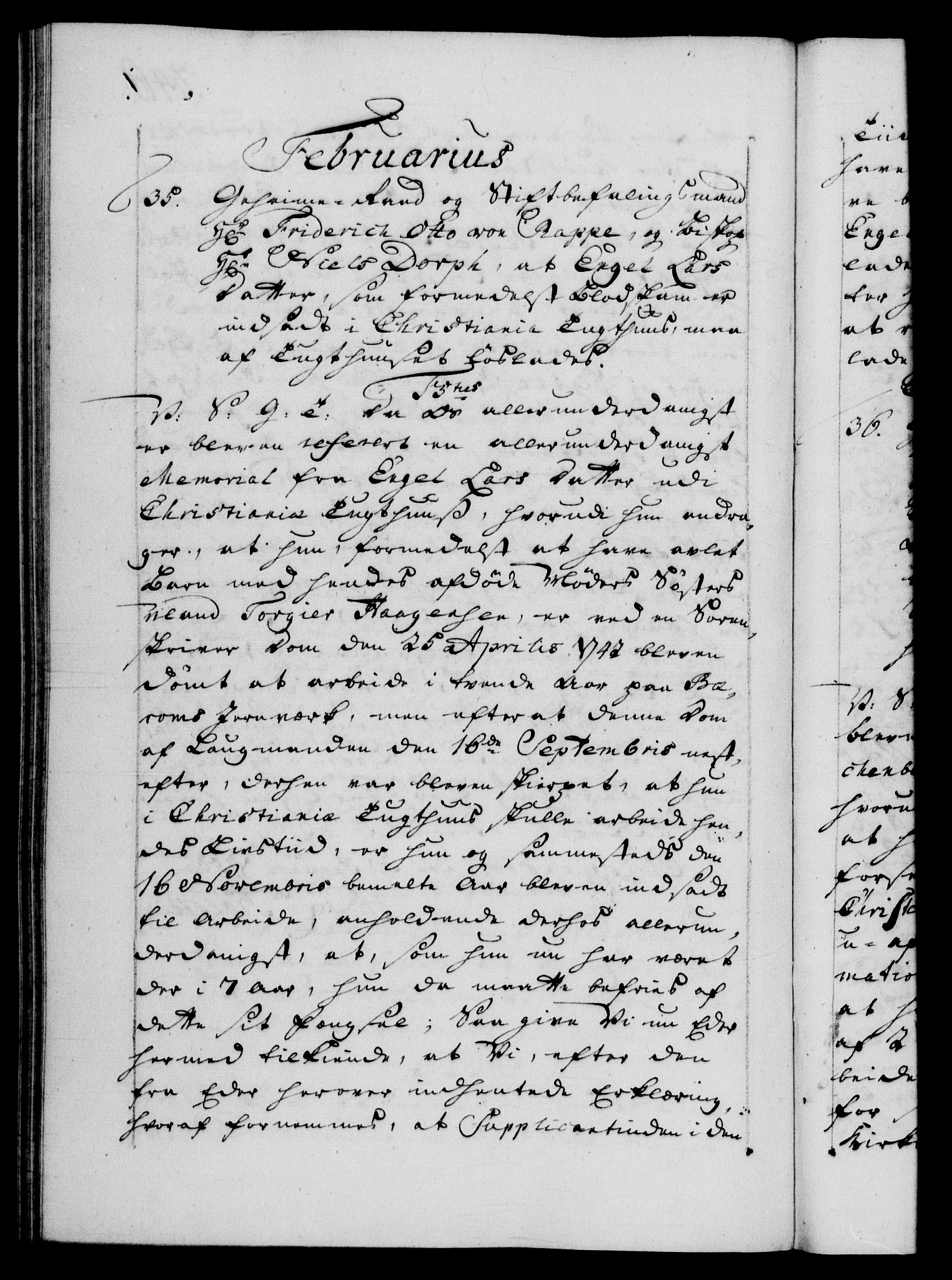 Danske Kanselli 1572-1799, AV/RA-EA-3023/F/Fc/Fca/Fcab/L0032: Norske tegnelser, 1749-1750, p. 346b