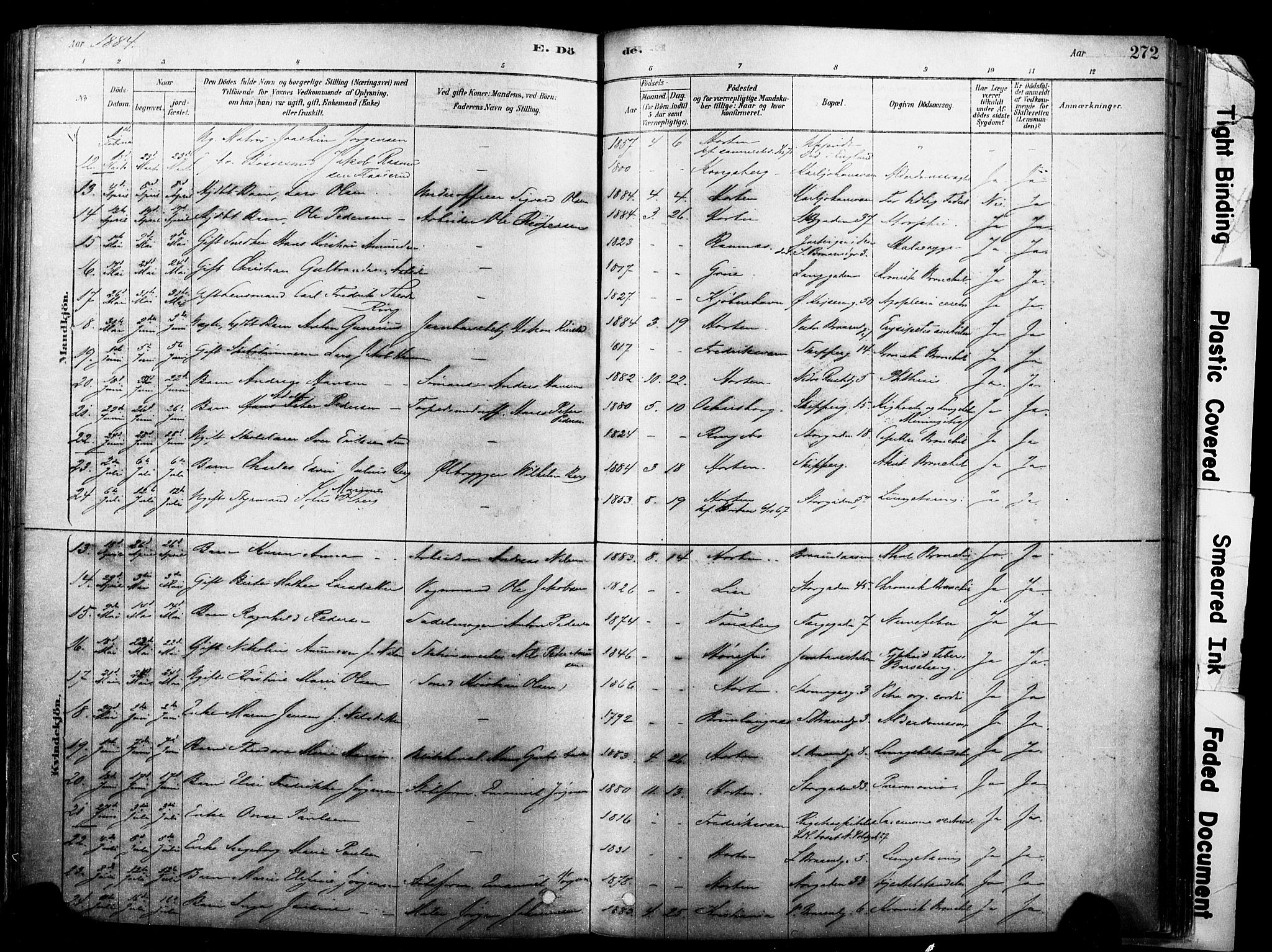 Horten kirkebøker, AV/SAKO-A-348/F/Fa/L0003: Parish register (official) no. 3, 1878-1887, p. 272