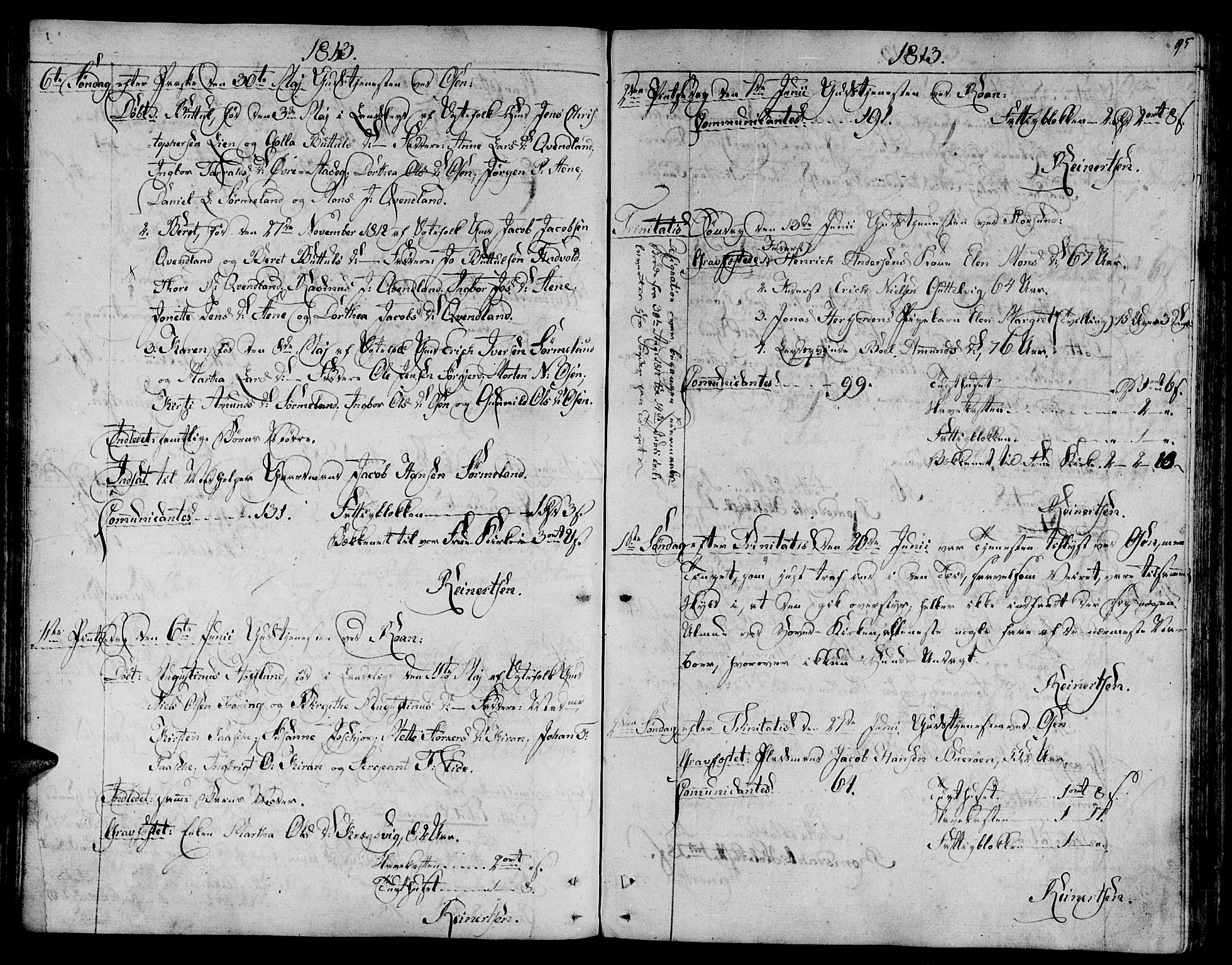 Ministerialprotokoller, klokkerbøker og fødselsregistre - Sør-Trøndelag, AV/SAT-A-1456/657/L0701: Parish register (official) no. 657A02, 1802-1831, p. 95