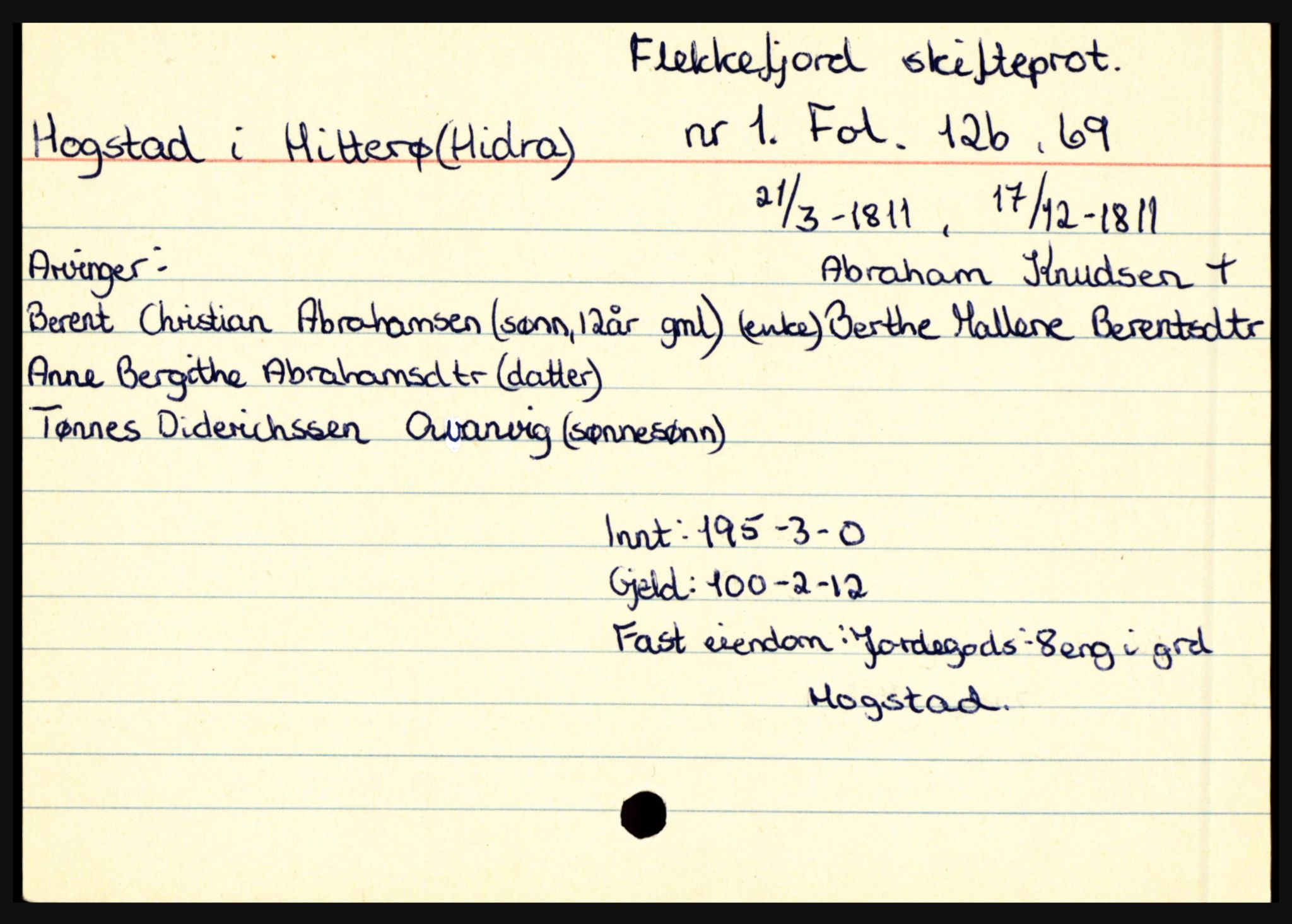 Flekkefjord sorenskriveri, AV/SAK-1221-0001/H, p. 661