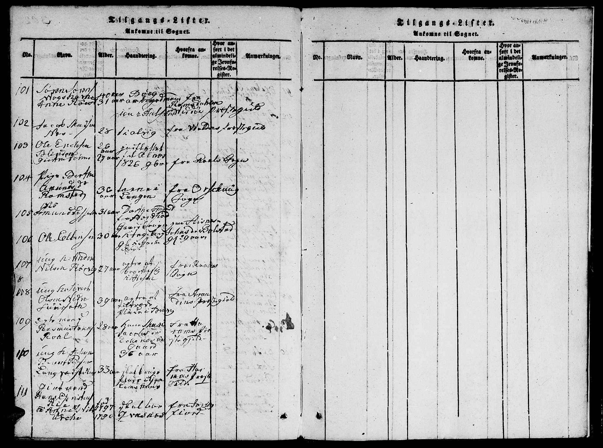 Ministerialprotokoller, klokkerbøker og fødselsregistre - Møre og Romsdal, AV/SAT-A-1454/528/L0423: Parish register (copy) no. 528C04, 1816-1827