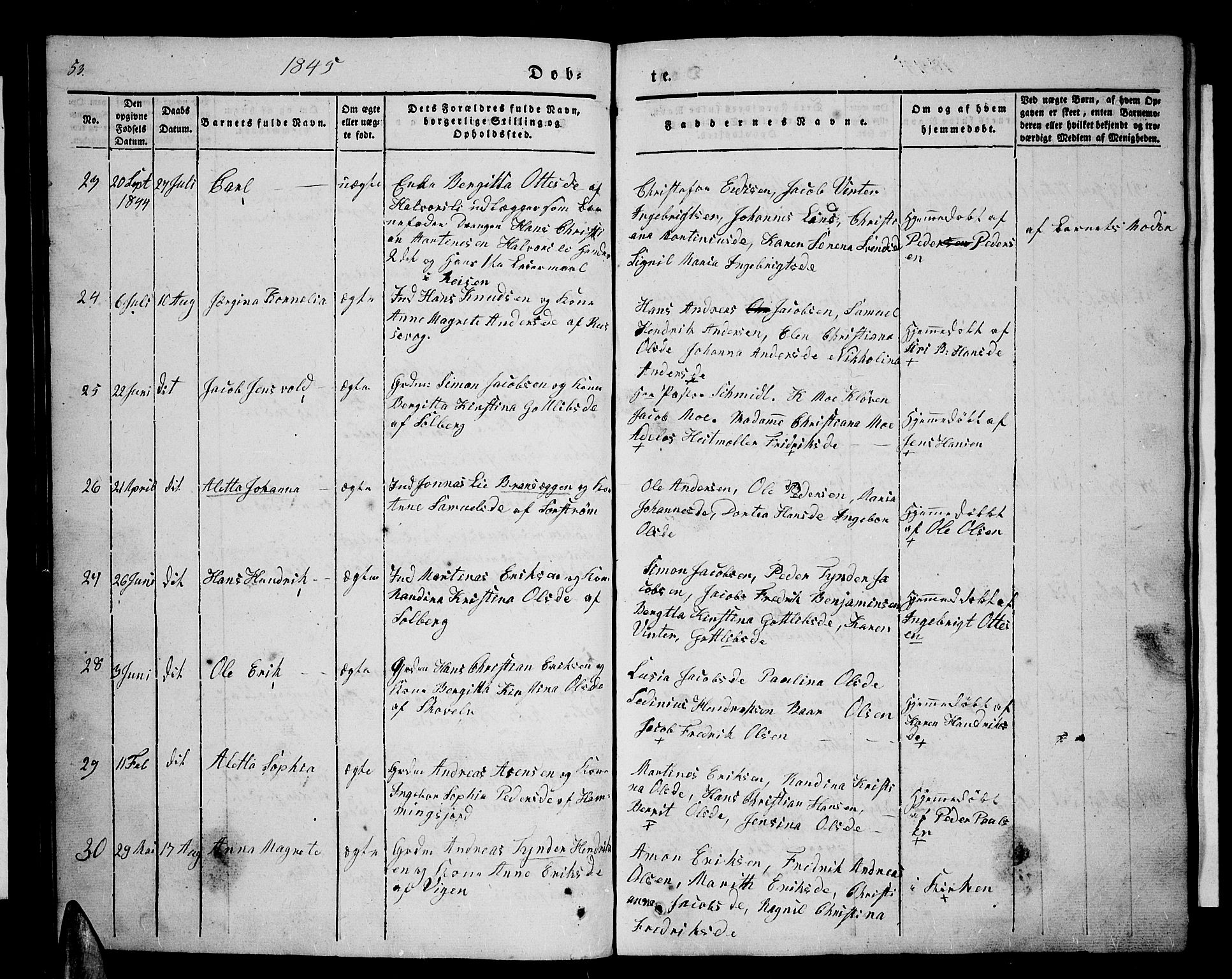 Tranøy sokneprestkontor, SATØ/S-1313/I/Ia/Iab/L0001klokker: Parish register (copy) no. 1, 1835-1853, p. 53
