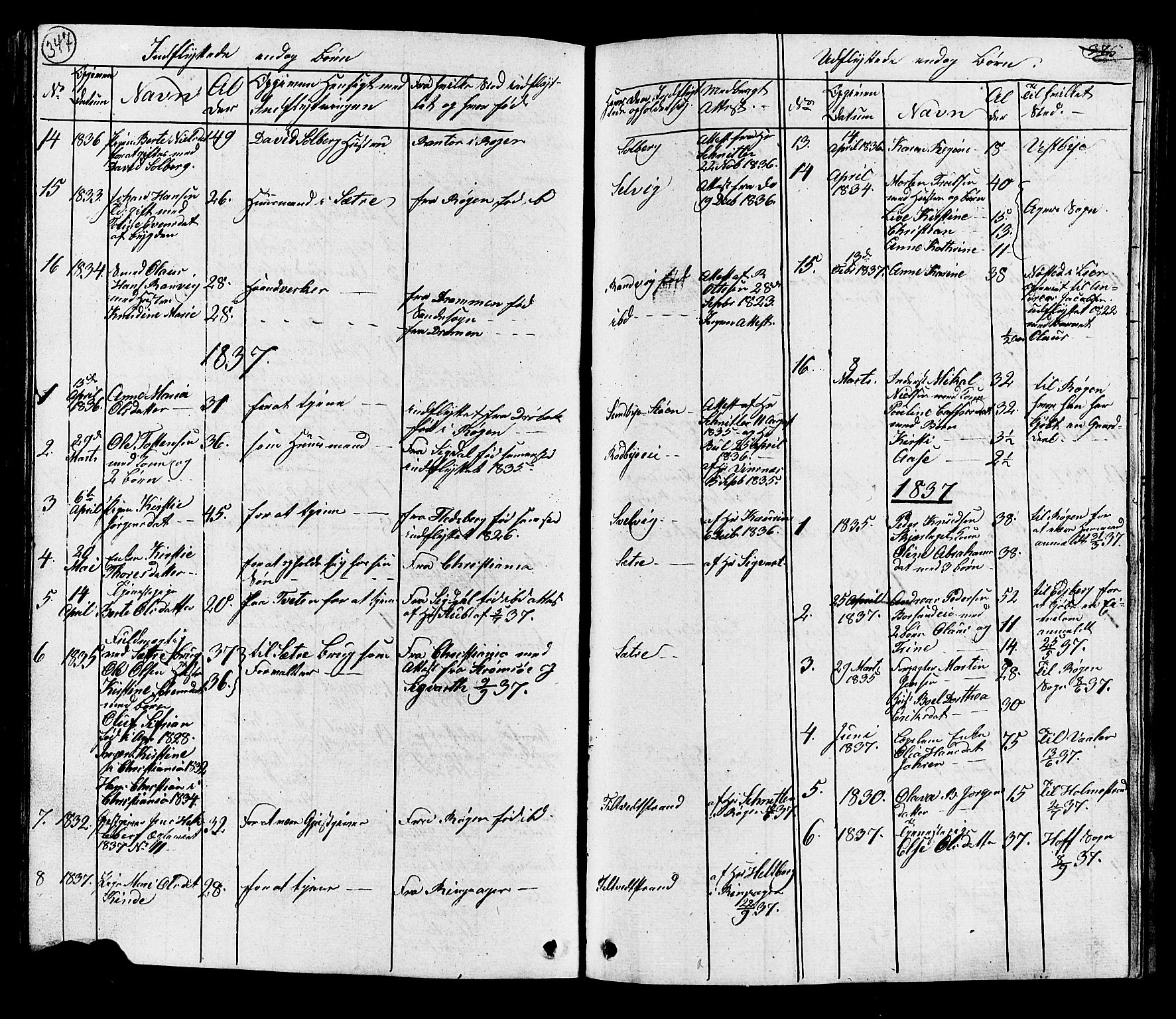 Hurum kirkebøker, AV/SAKO-A-229/G/Ga/L0002: Parish register (copy) no. I 2, 1827-1857, p. 347