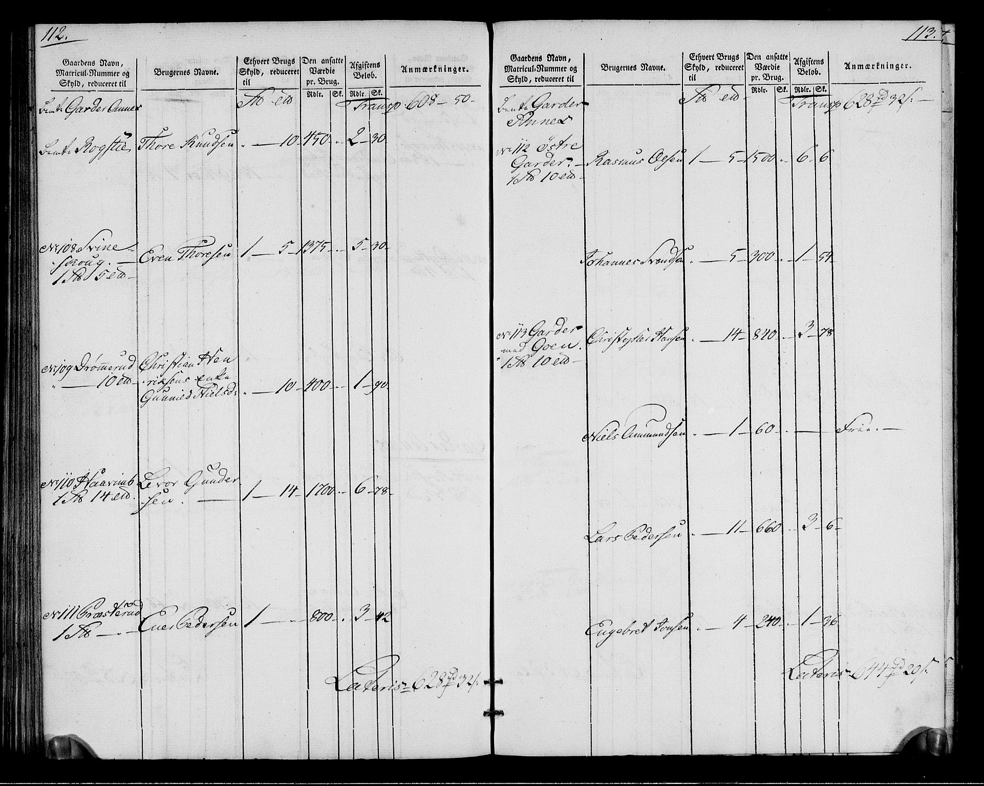 Rentekammeret inntil 1814, Realistisk ordnet avdeling, AV/RA-EA-4070/N/Ne/Nea/L0015: Follo fogderi. Oppebørselsregister, 1803-1804, p. 60