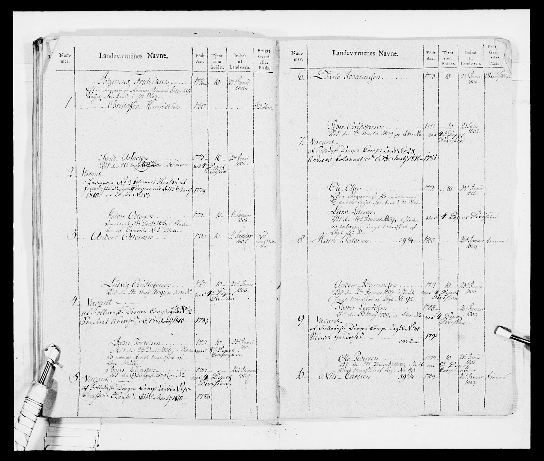 Generalitets- og kommissariatskollegiet, Det kongelige norske kommissariatskollegium, RA/EA-5420/E/Eh/L0034: Nordafjelske gevorbne infanteriregiment, 1810, p. 209