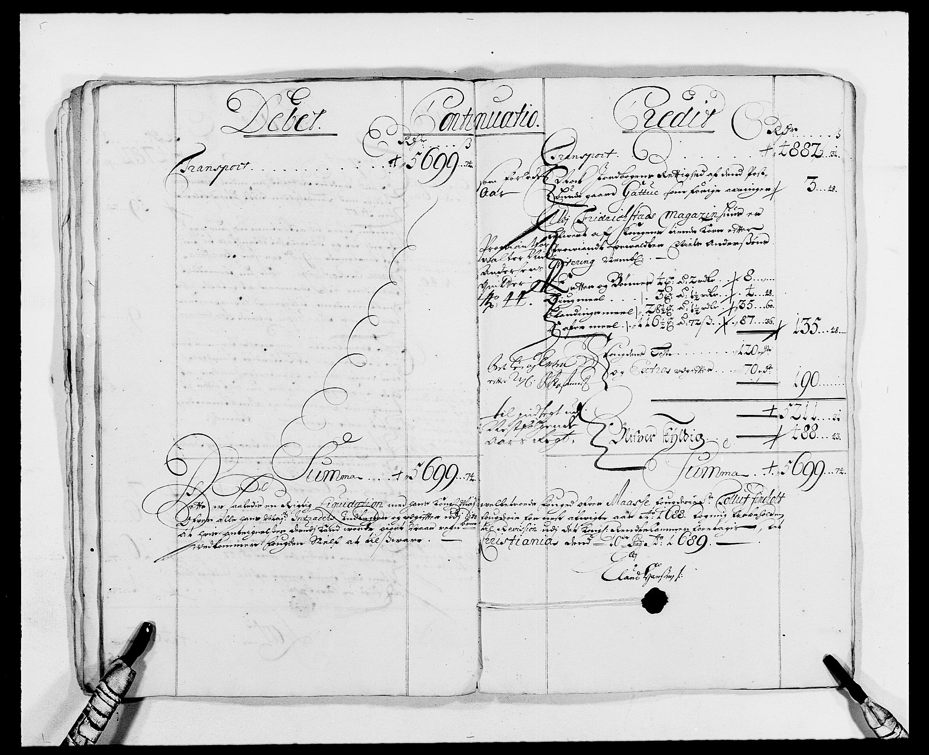 Rentekammeret inntil 1814, Reviderte regnskaper, Fogderegnskap, AV/RA-EA-4092/R02/L0107: Fogderegnskap Moss og Verne kloster, 1685-1691, p. 31