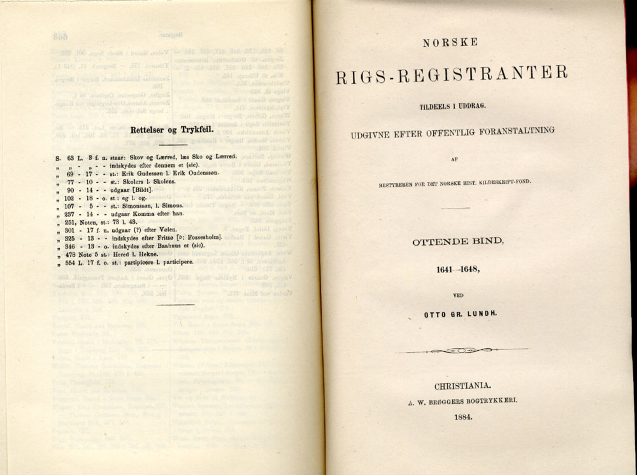 Publikasjoner utgitt av Det Norske Historiske Kildeskriftfond, PUBL/-/-/-: Norske Rigs-Registranter, bind 8, 1641-1648, p. 664-665