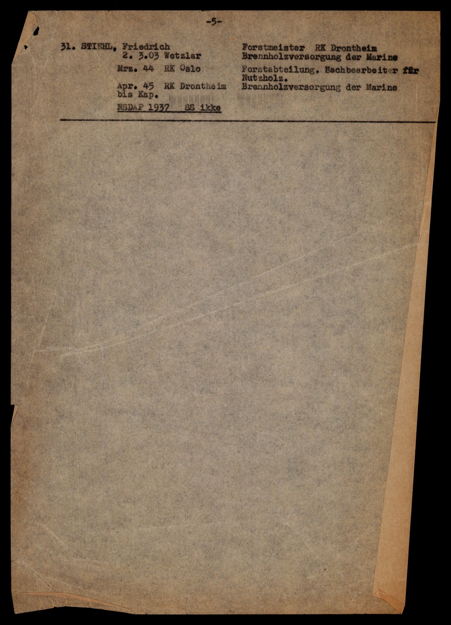 Forsvarets Overkommando. 2 kontor. Arkiv 11.4. Spredte tyske arkivsaker, AV/RA-RAFA-7031/D/Dar/Darb/L0005: Reichskommissariat., 1940-1945, p. 633