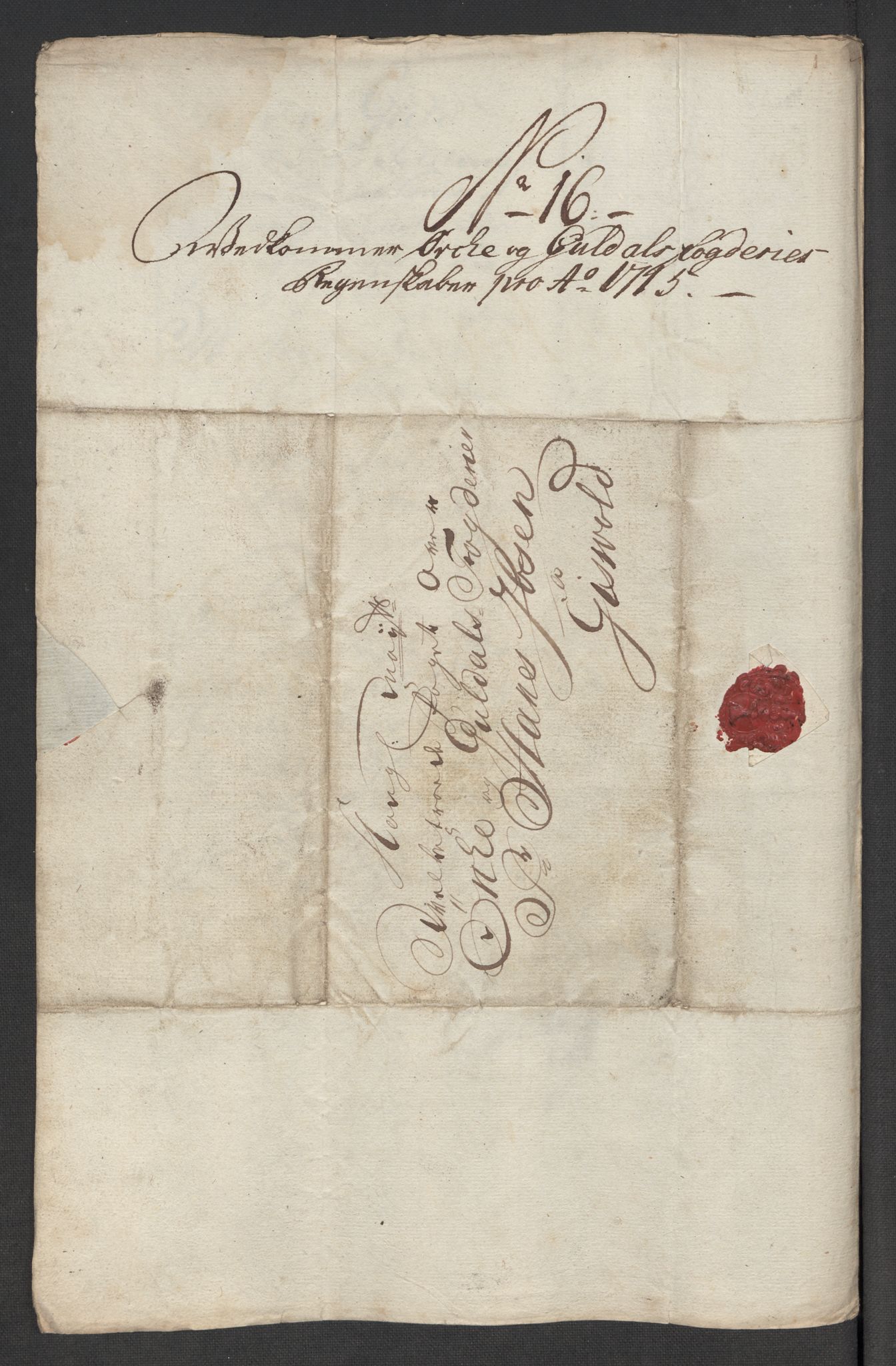 Rentekammeret inntil 1814, Reviderte regnskaper, Fogderegnskap, AV/RA-EA-4092/R60/L3966: Fogderegnskap Orkdal og Gauldal, 1715, p. 176