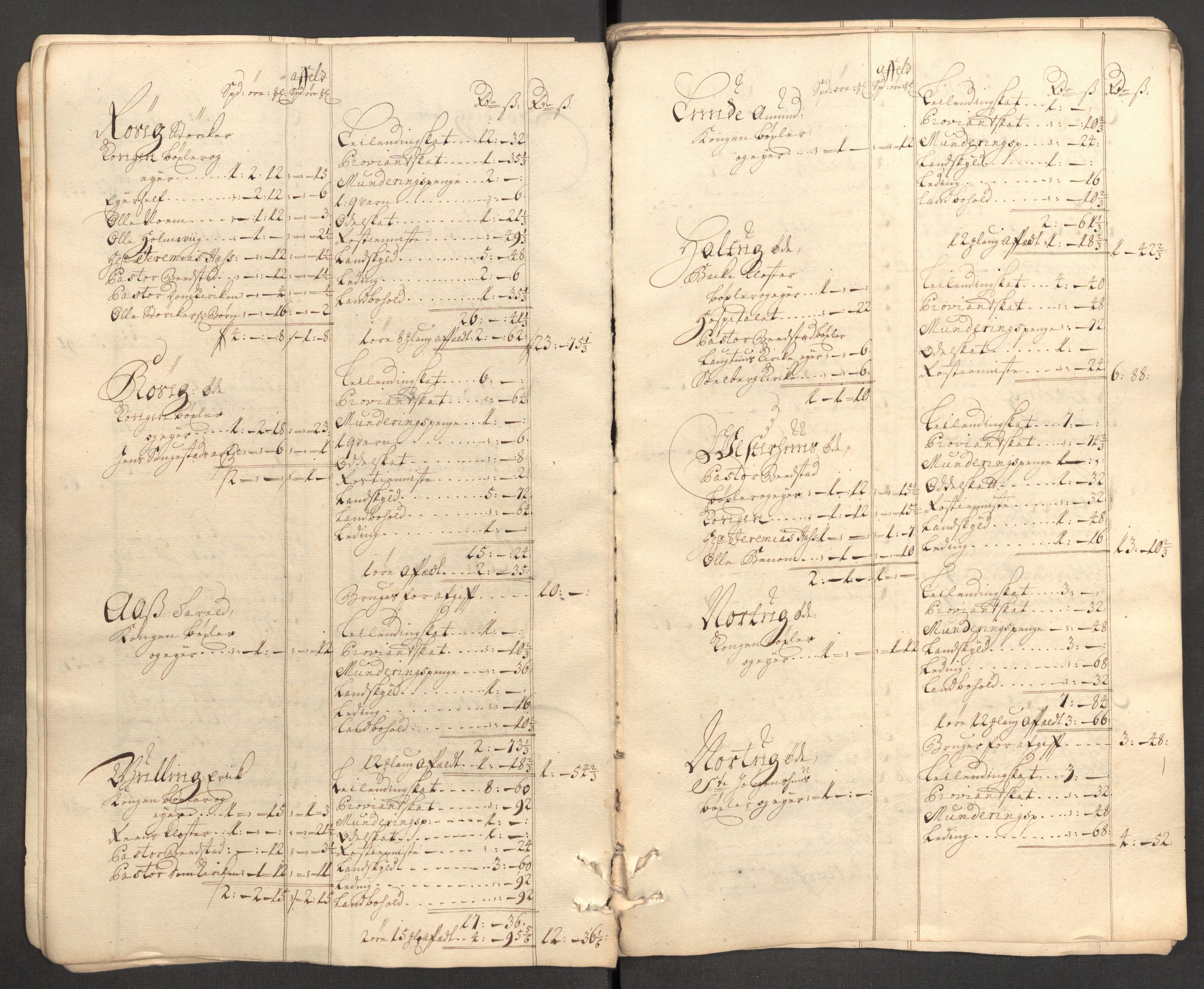 Rentekammeret inntil 1814, Reviderte regnskaper, Fogderegnskap, AV/RA-EA-4092/R63/L4318: Fogderegnskap Inderøy, 1710, p. 34