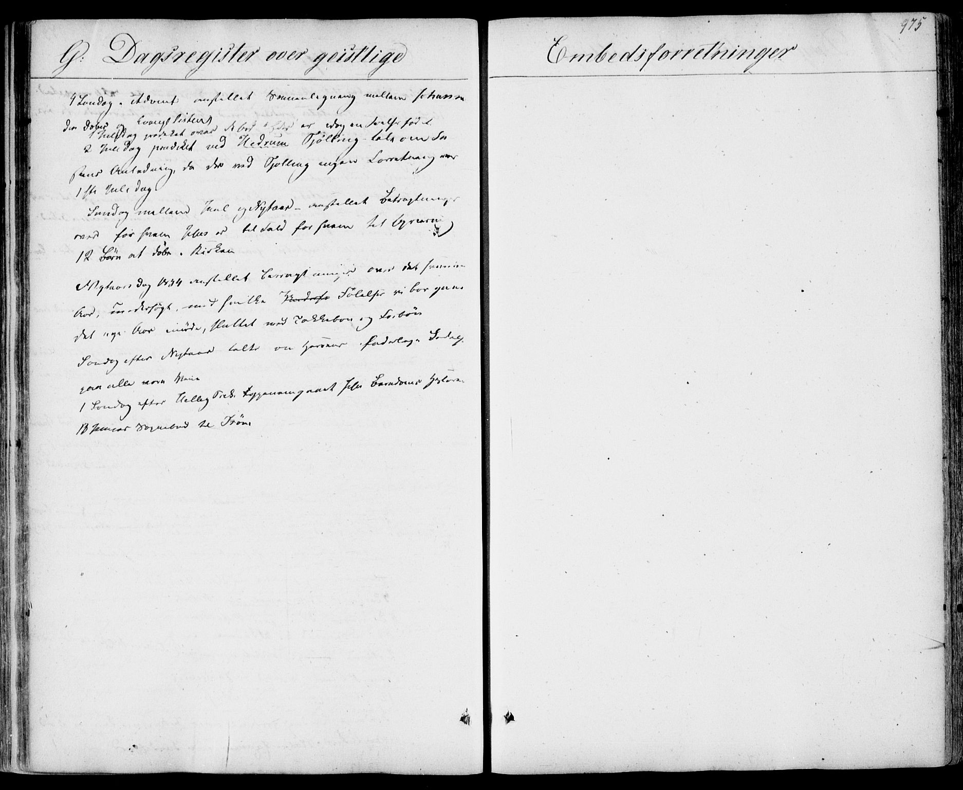 Sandar kirkebøker, SAKO/A-243/F/Fa/L0005: Parish register (official) no. 5, 1832-1847, p. 974-975