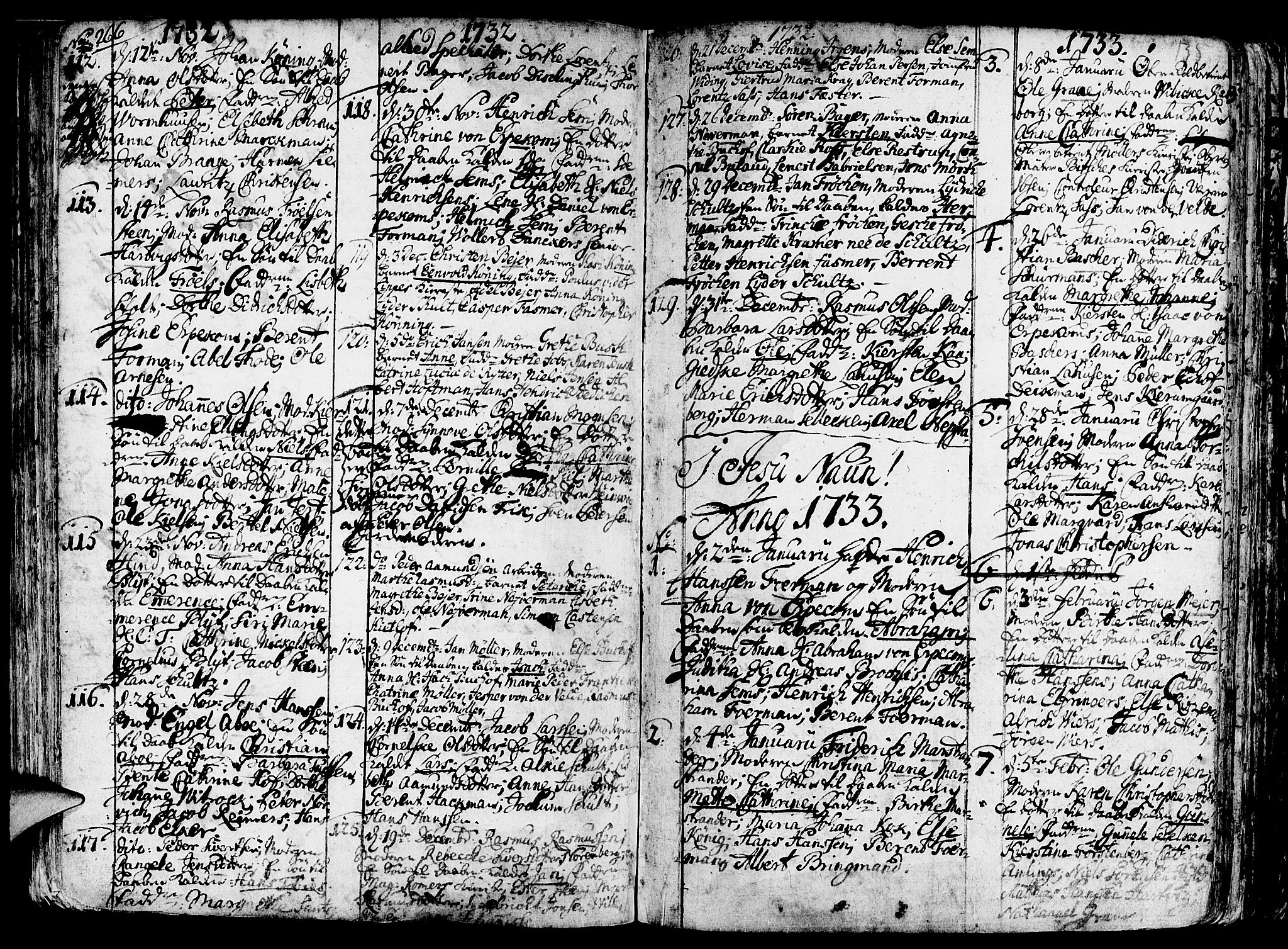 Nykirken Sokneprestembete, SAB/A-77101/H/Haa/L0003: Parish register (official) no. A 3, 1717-1764, p. 135