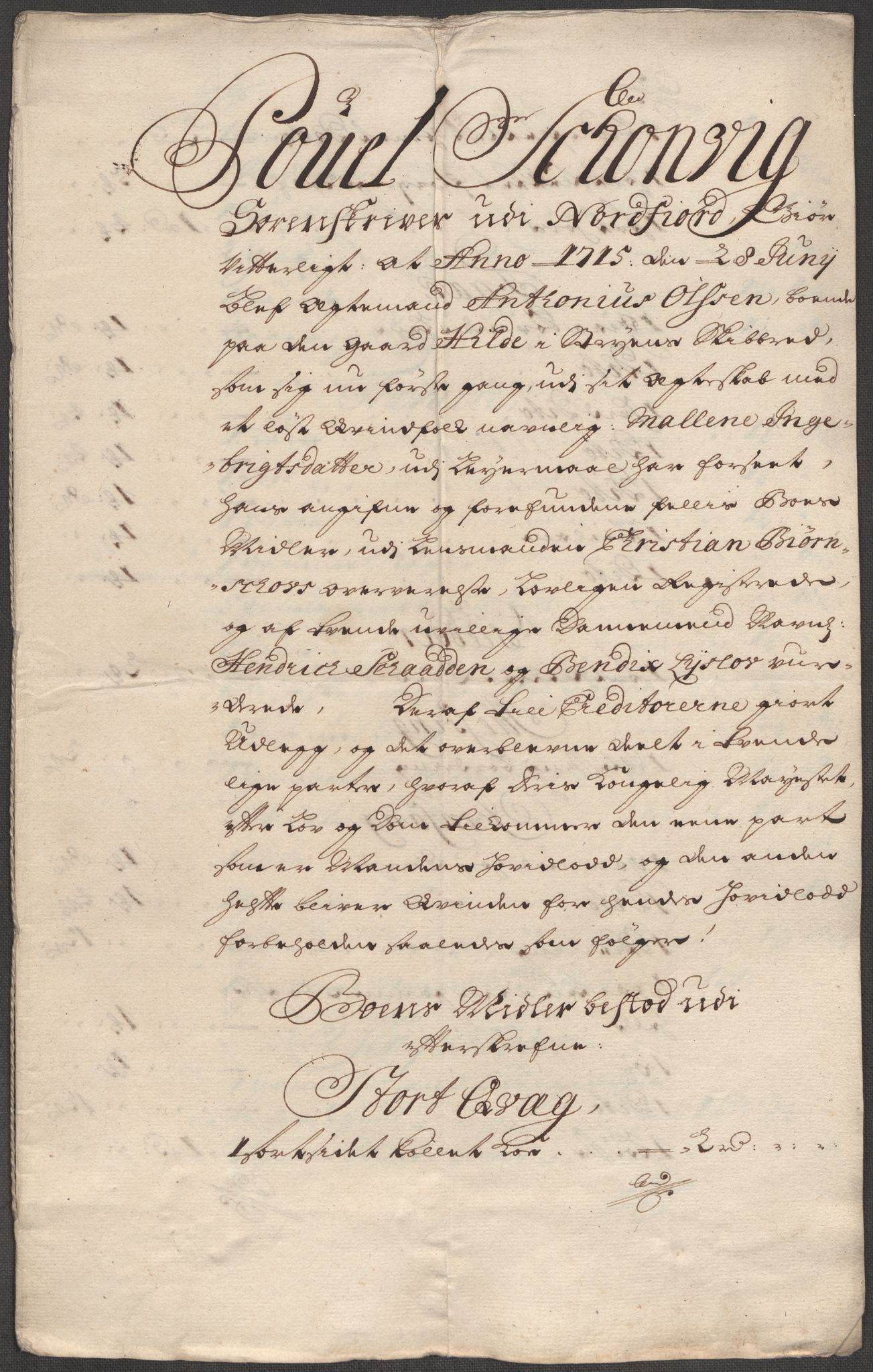 Rentekammeret inntil 1814, Reviderte regnskaper, Fogderegnskap, RA/EA-4092/R53/L3440: Fogderegnskap Sunn- og Nordfjord, 1716, p. 93