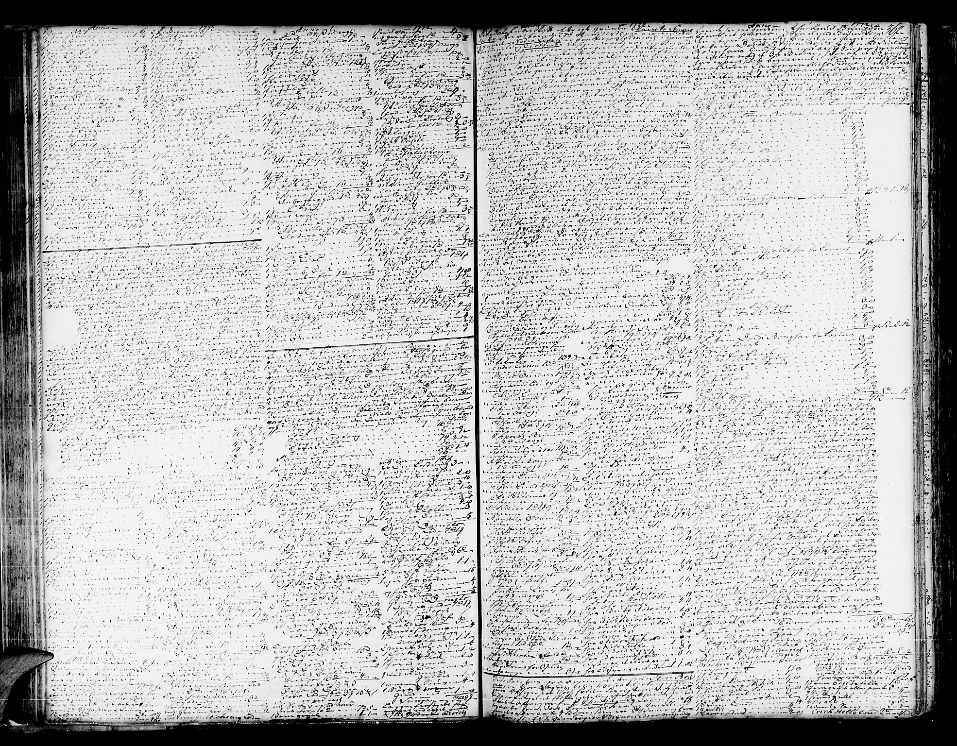 Hardanger og Voss sorenskriveri, SAB/A-2501/4/4A/4Ac/L0007b: Skifterettsprotokoll for sorenskriveriet, 1769-1779, p. 361b-362a