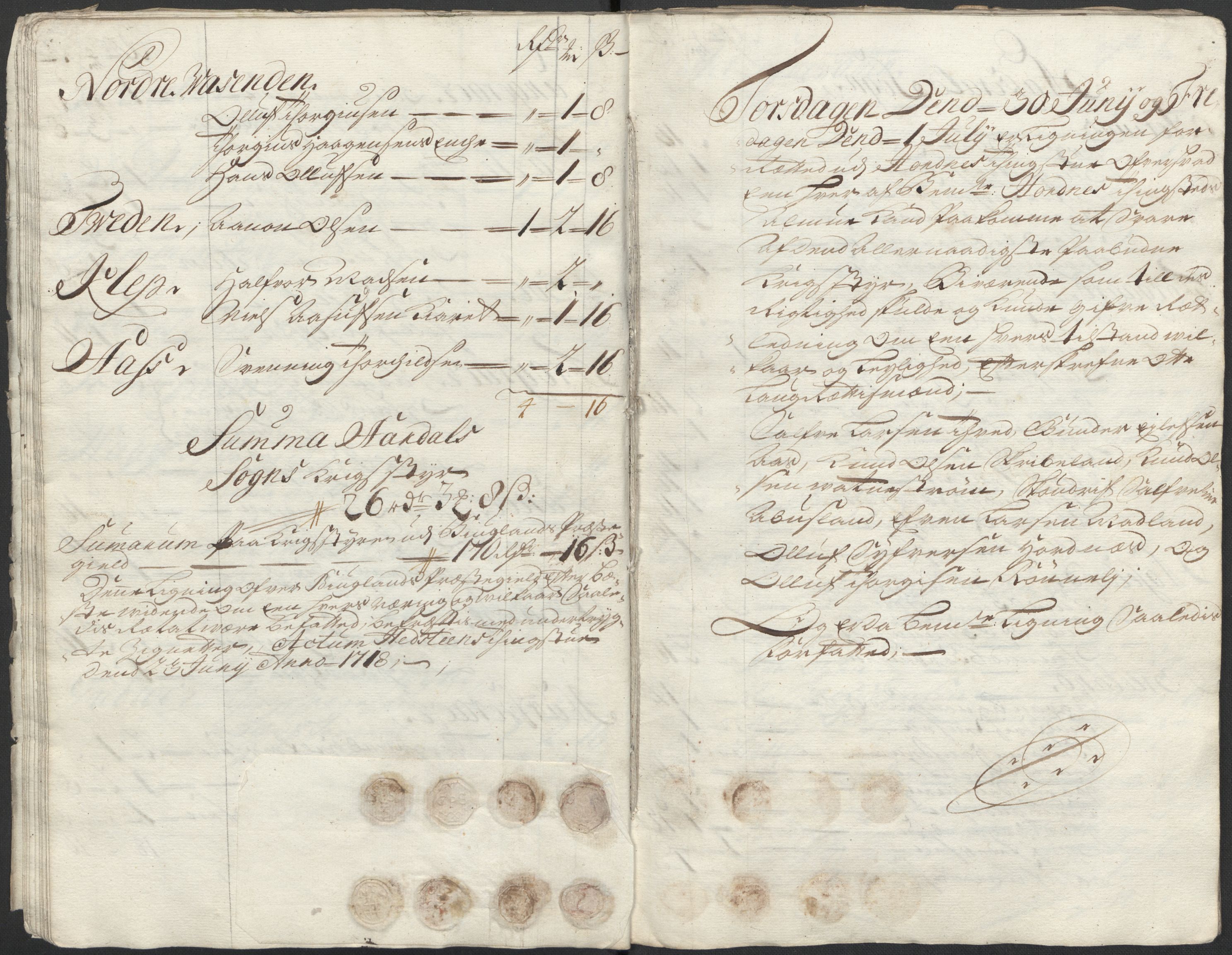 Rentekammeret inntil 1814, Reviderte regnskaper, Fogderegnskap, AV/RA-EA-4092/R40/L2453: Fogderegnskap Råbyggelag, 1718-1719, p. 42