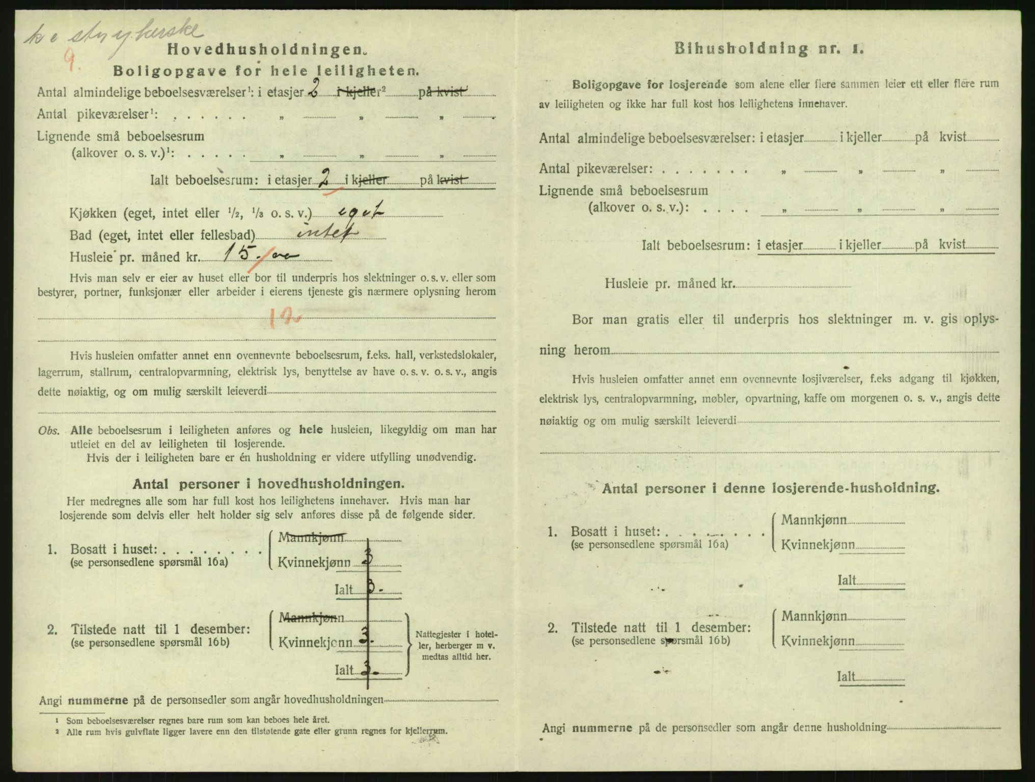 SAK, 1920 census for Grimstad, 1920, p. 1964